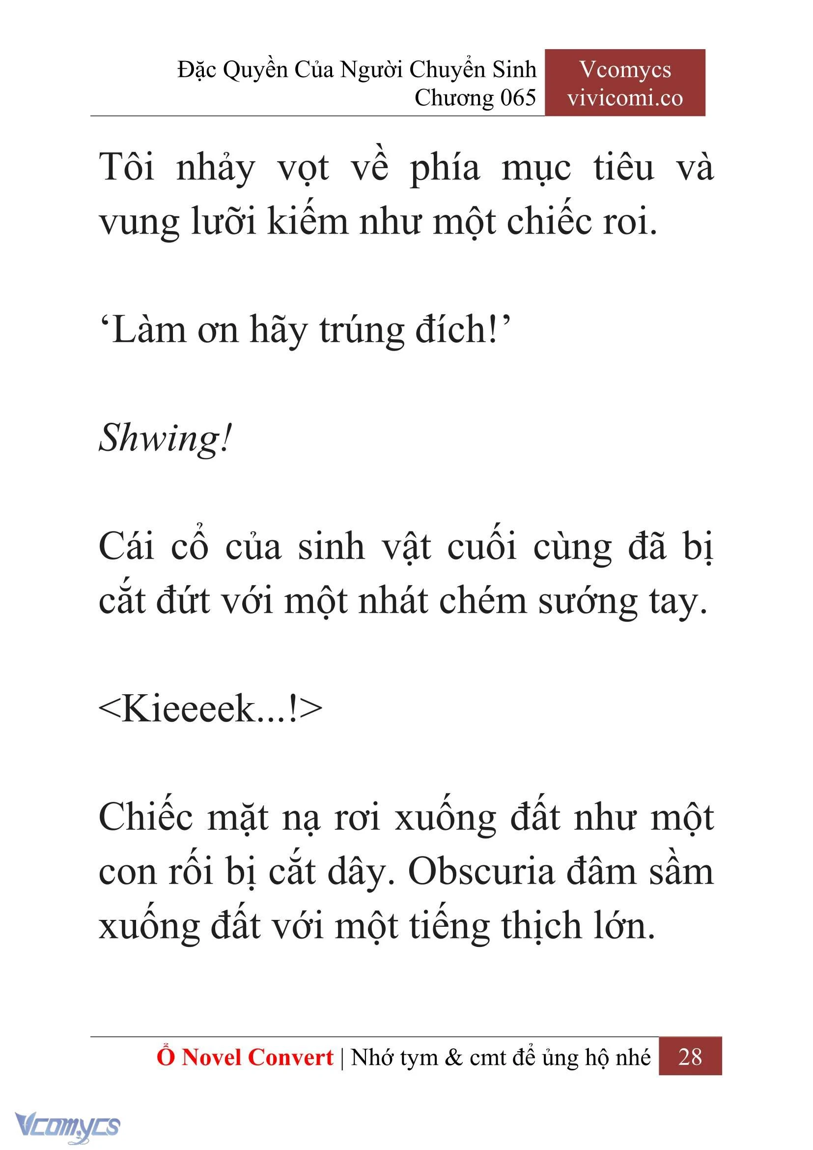 [Novel] Đặc Quyền Của Người Chuyển Sinh Chapter 65 - Trang 31