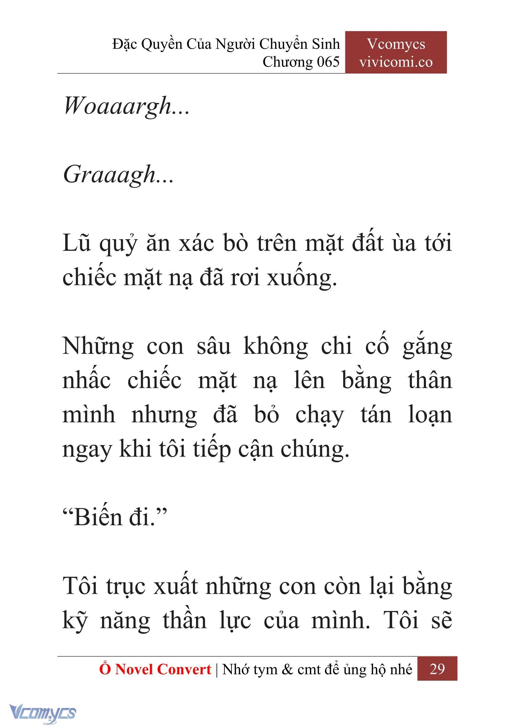 [Novel] Đặc Quyền Của Người Chuyển Sinh Chapter 65 - Trang 32