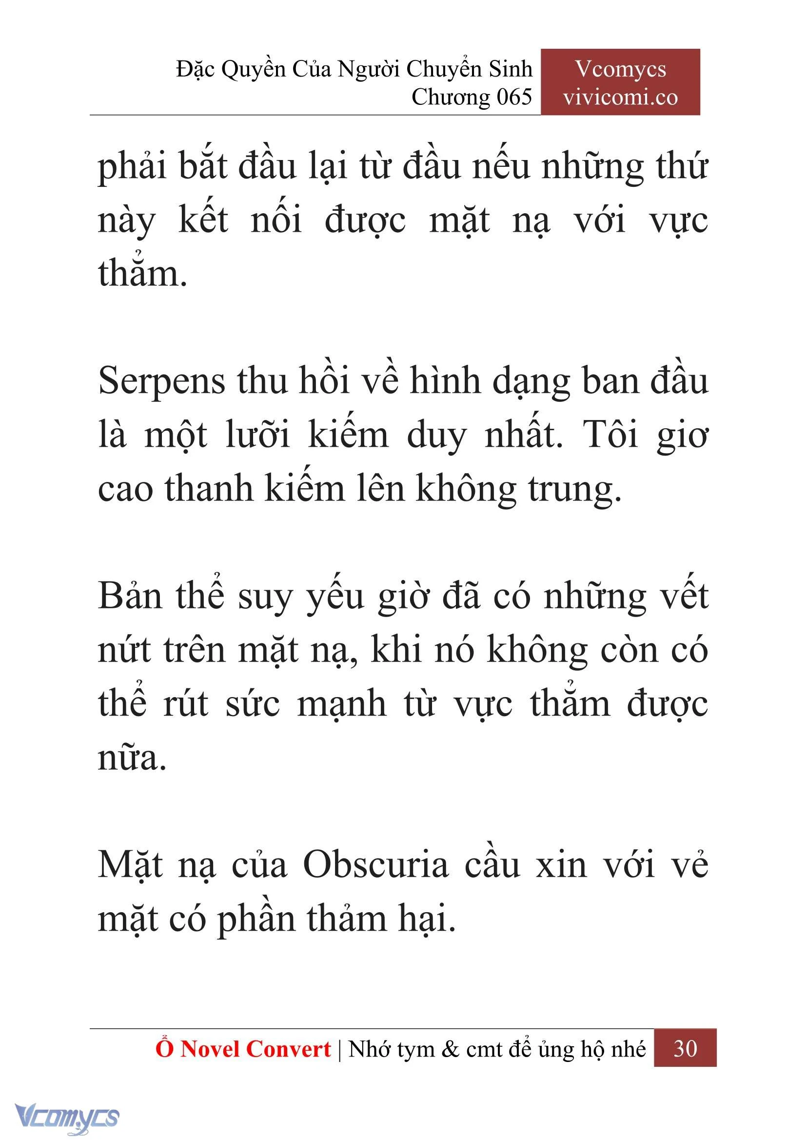 [Novel] Đặc Quyền Của Người Chuyển Sinh Chapter 65 - Trang 33
