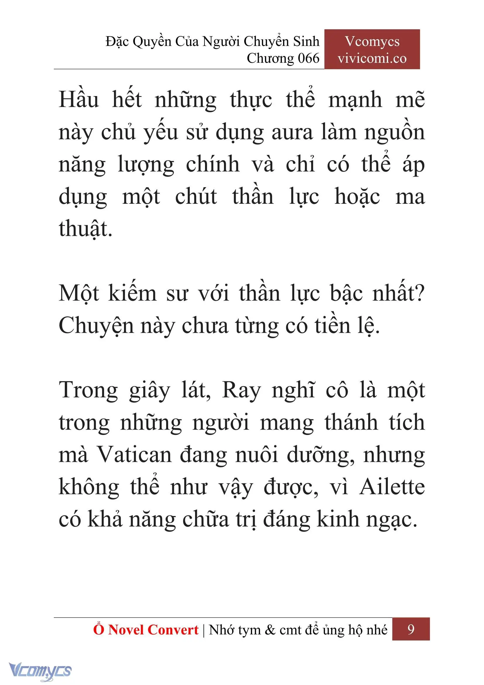 [Novel] Đặc Quyền Của Người Chuyển Sinh Chapter 66 - Trang 12