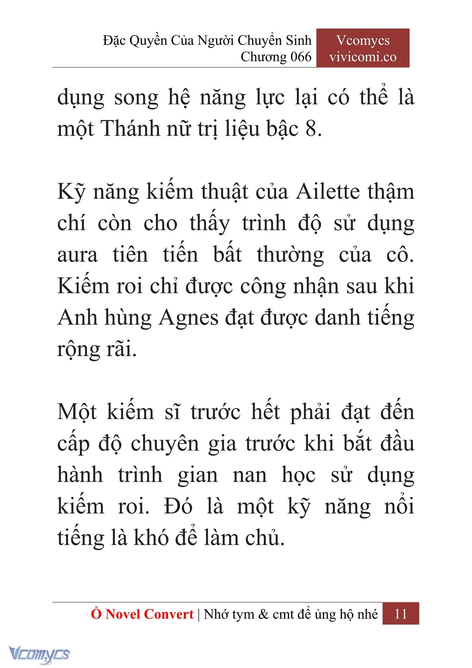 [Novel] Đặc Quyền Của Người Chuyển Sinh Chapter 66 - Trang 14