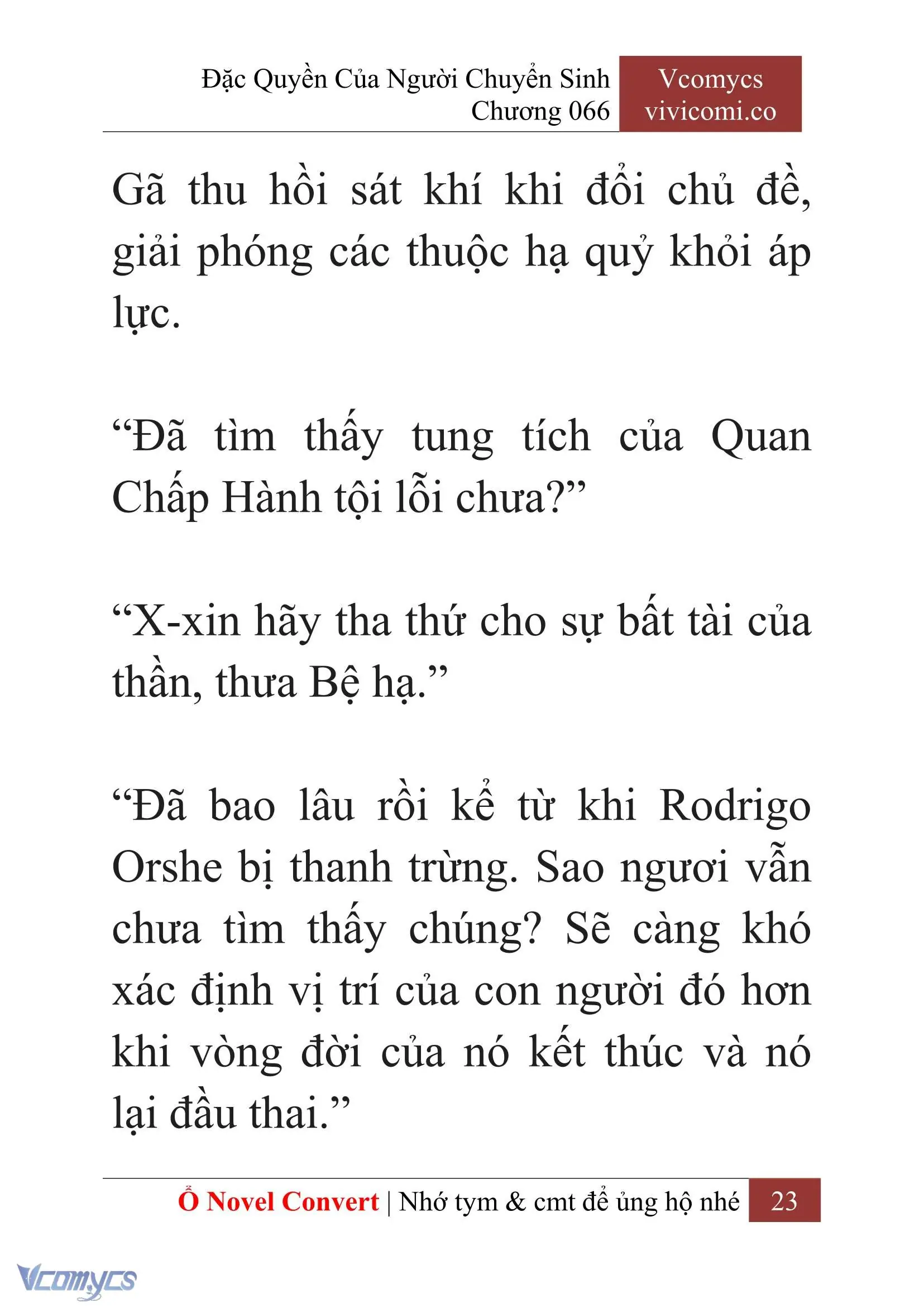 [Novel] Đặc Quyền Của Người Chuyển Sinh Chapter 66 - Trang 26