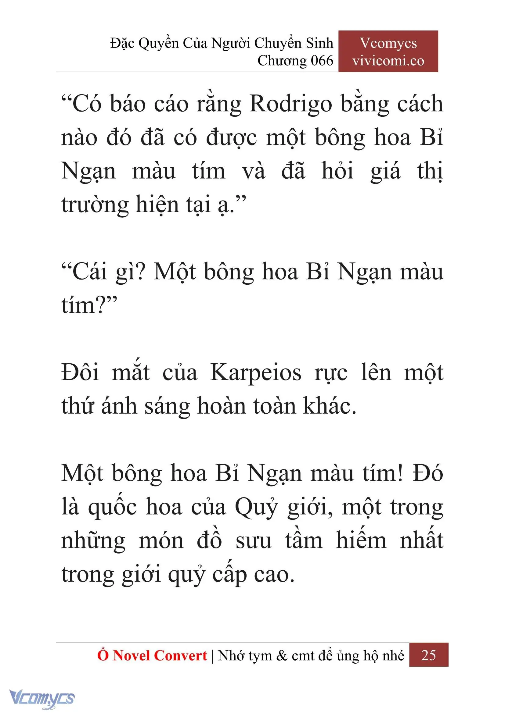 [Novel] Đặc Quyền Của Người Chuyển Sinh Chapter 66 - Trang 28
