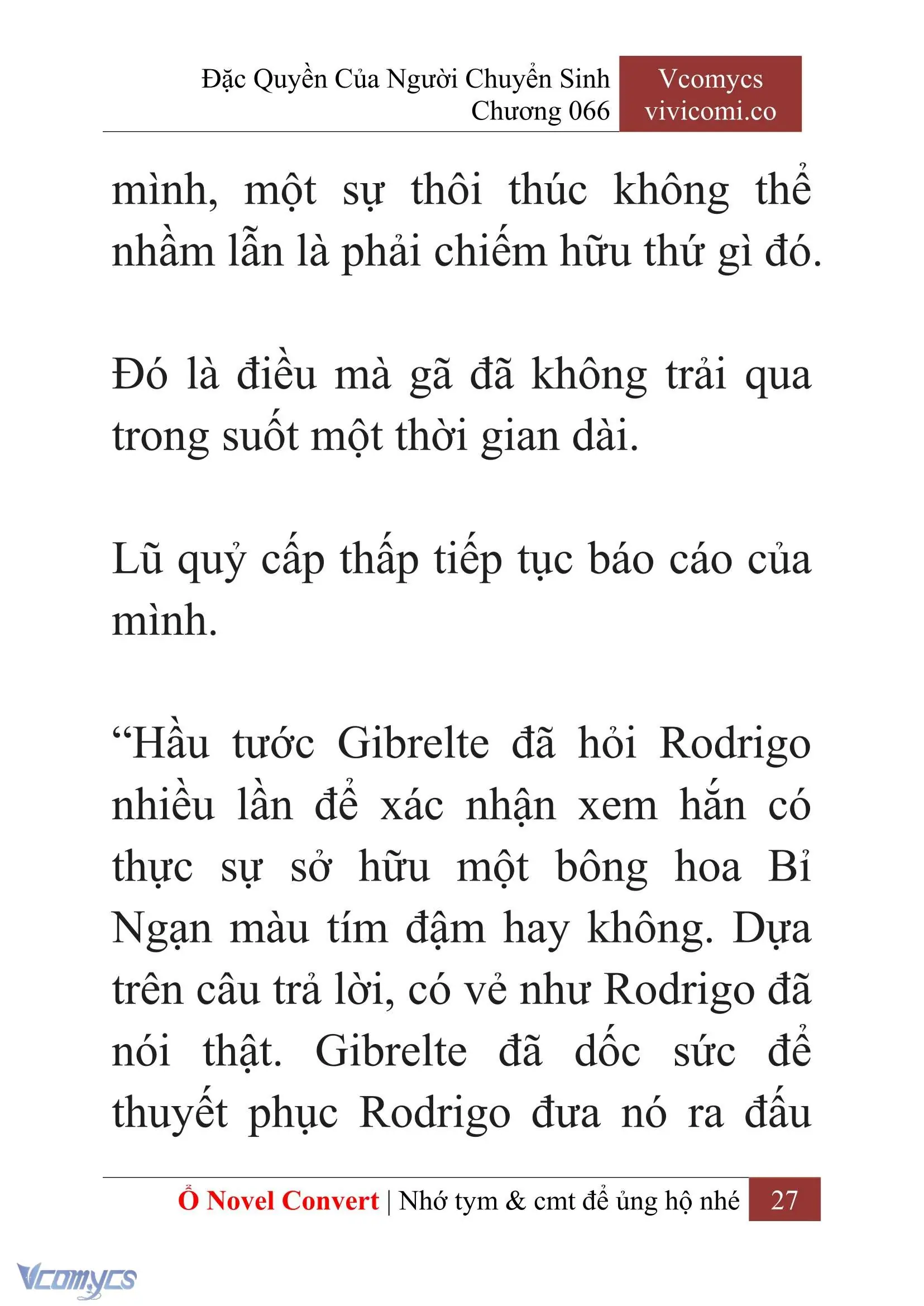 [Novel] Đặc Quyền Của Người Chuyển Sinh Chapter 66 - Trang 30