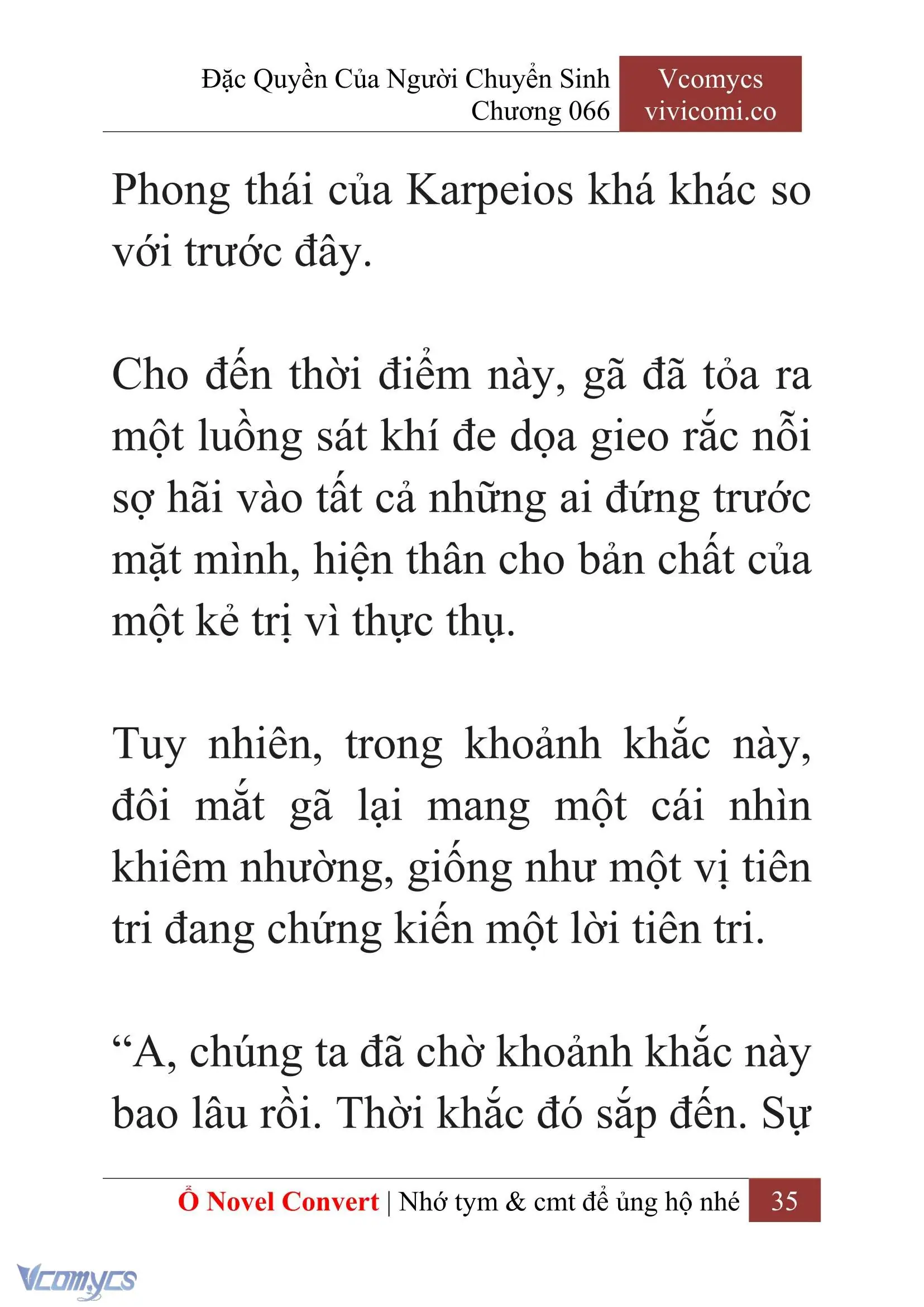 [Novel] Đặc Quyền Của Người Chuyển Sinh Chapter 66 - Trang 38