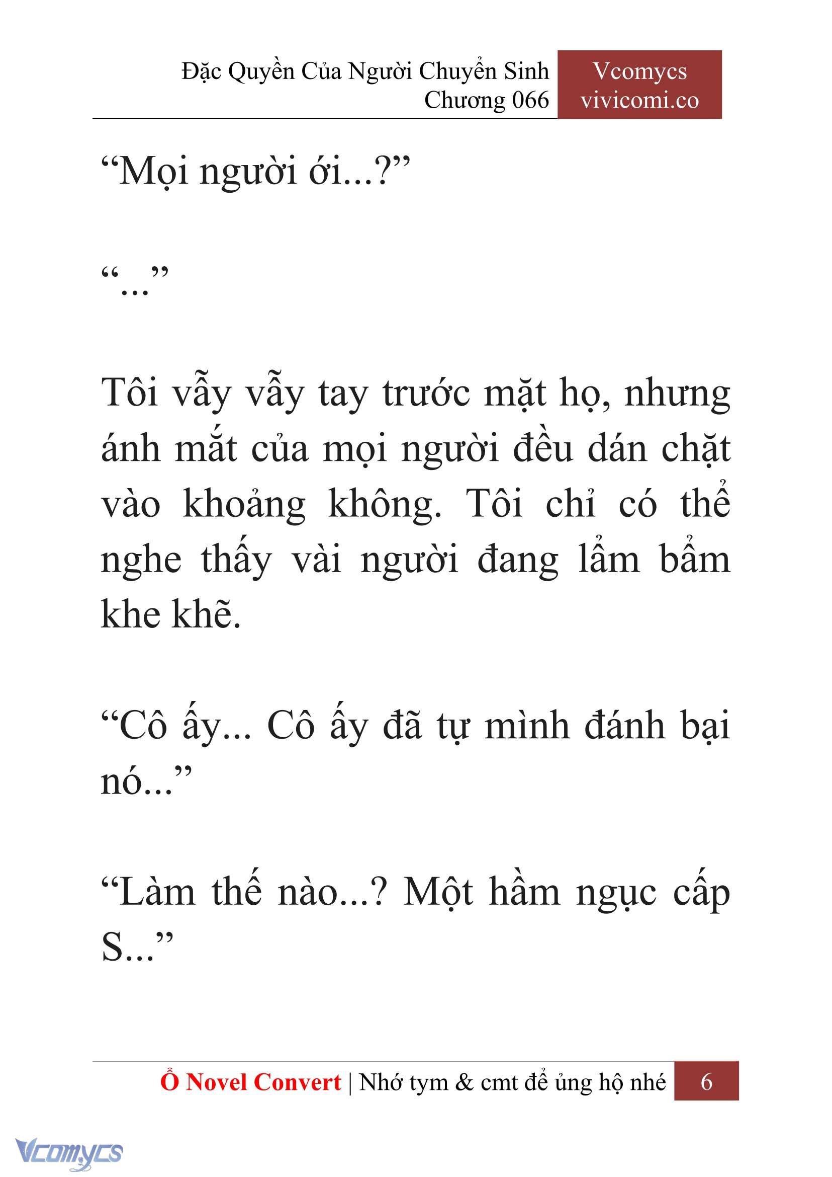 [Novel] Đặc Quyền Của Người Chuyển Sinh Chapter 66 - Trang 9