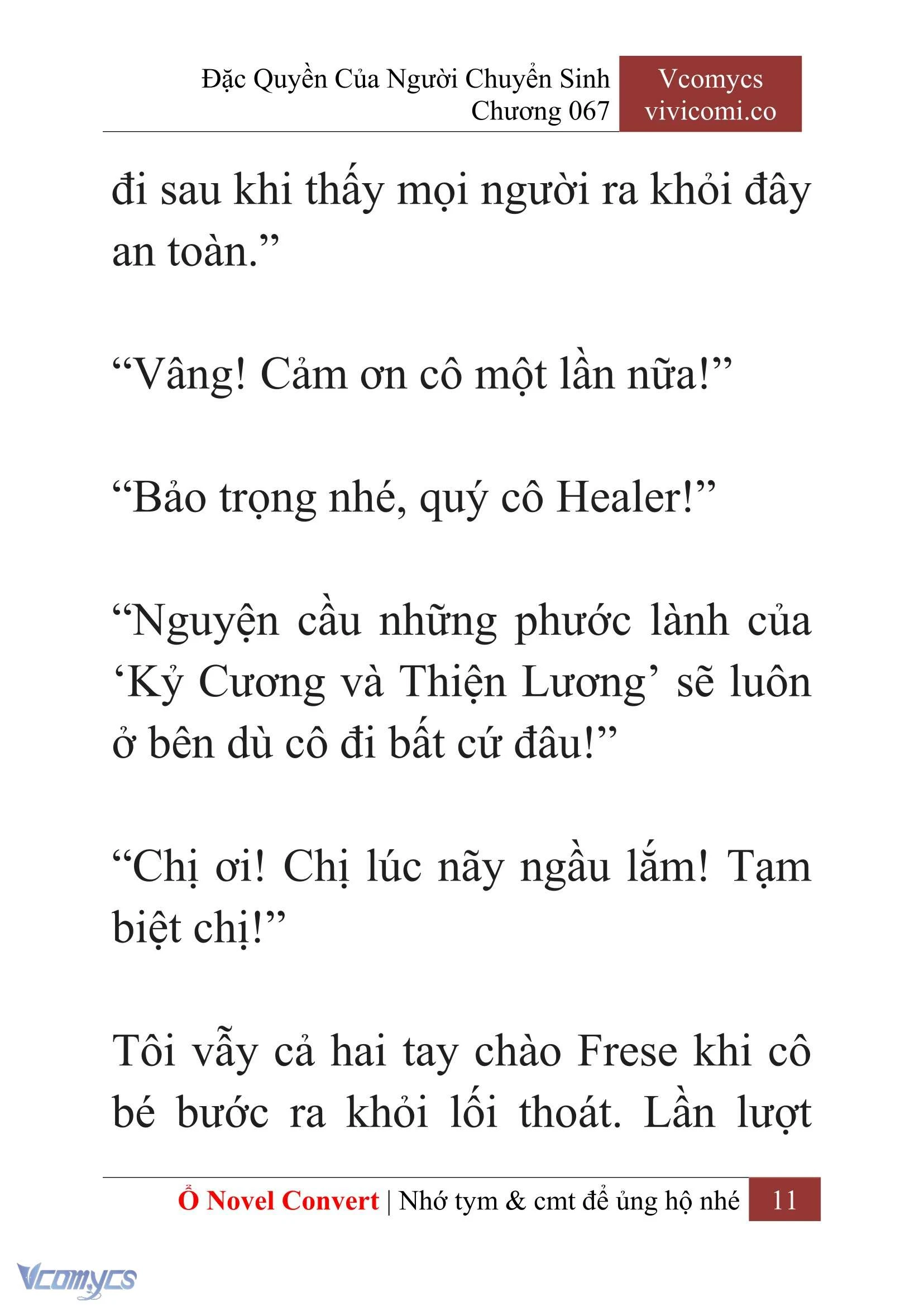 [Novel] Đặc Quyền Của Người Chuyển Sinh Chapter 67 - Trang 14