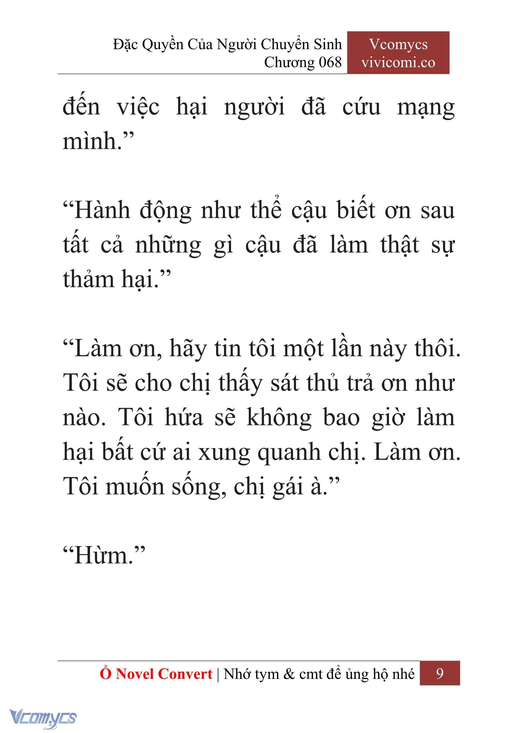 [Novel] Đặc Quyền Của Người Chuyển Sinh Chapter 68 - Trang 12