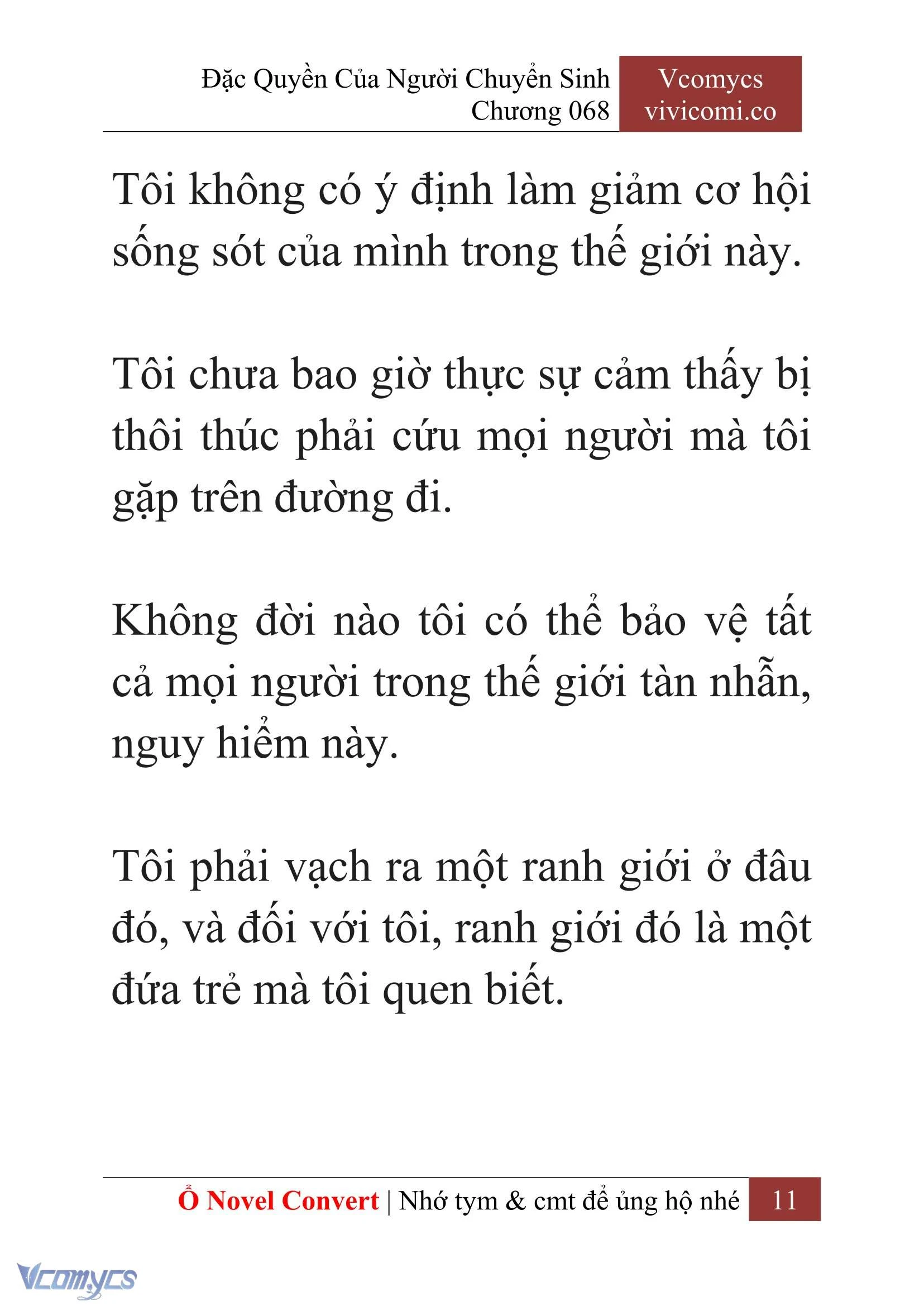 [Novel] Đặc Quyền Của Người Chuyển Sinh Chapter 68 - Trang 14