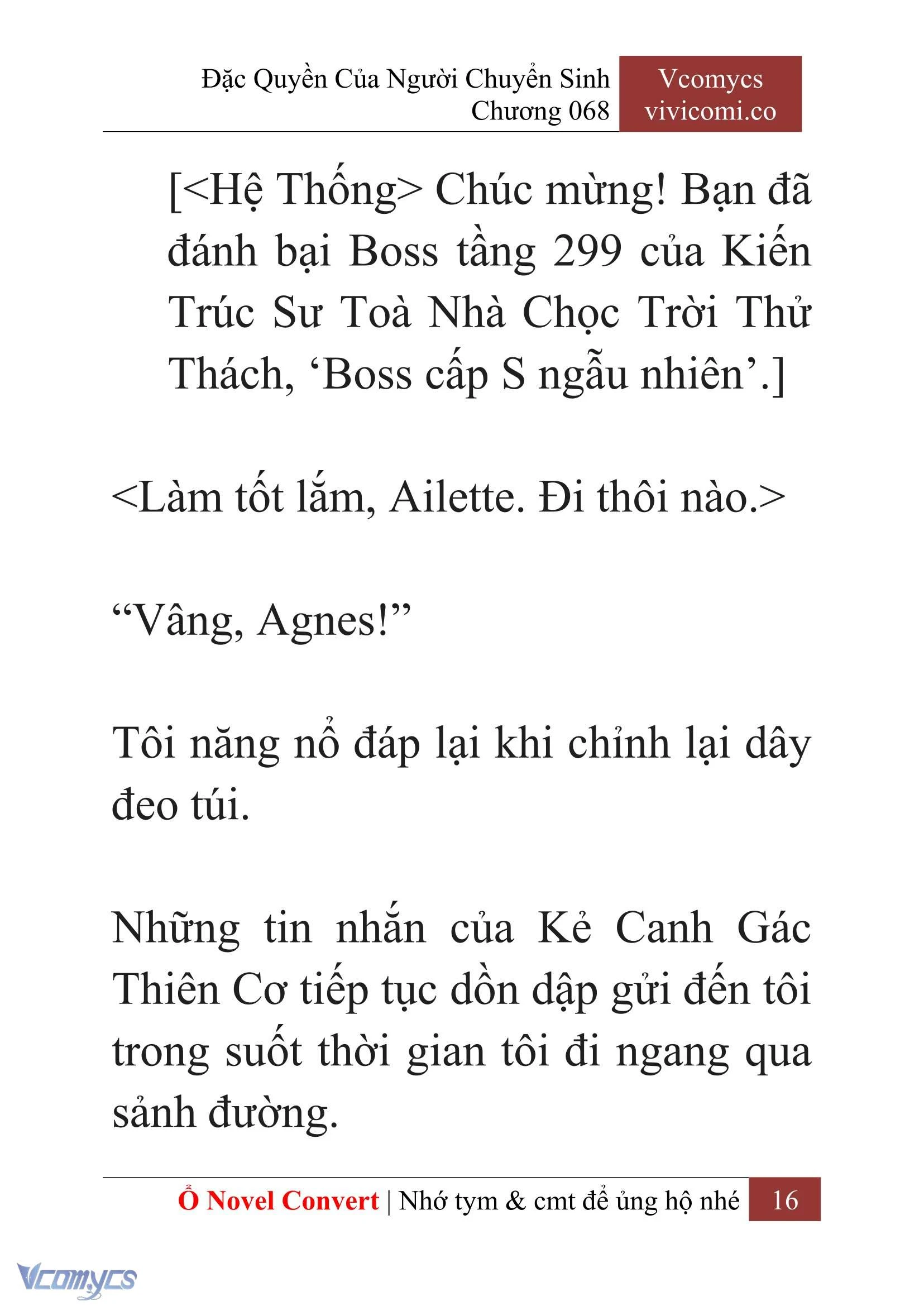 [Novel] Đặc Quyền Của Người Chuyển Sinh Chapter 68 - Trang 19