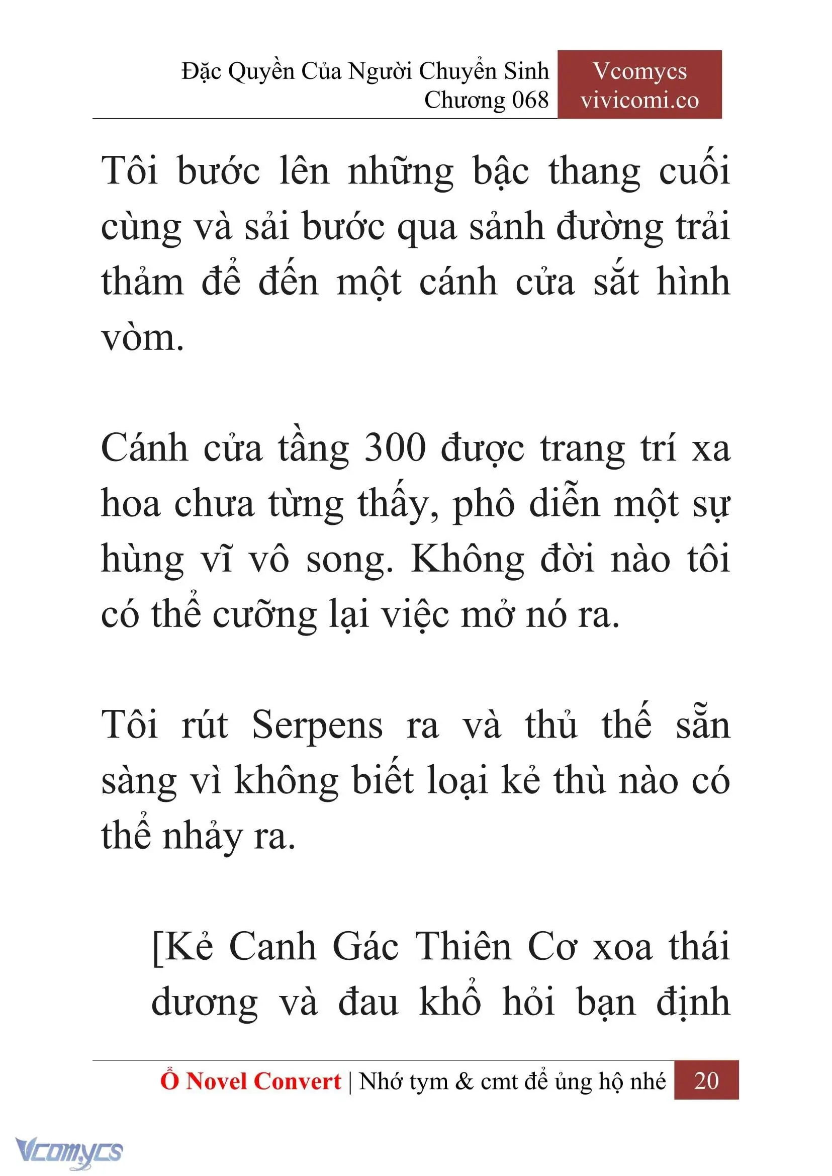 [Novel] Đặc Quyền Của Người Chuyển Sinh Chapter 68 - Trang 23