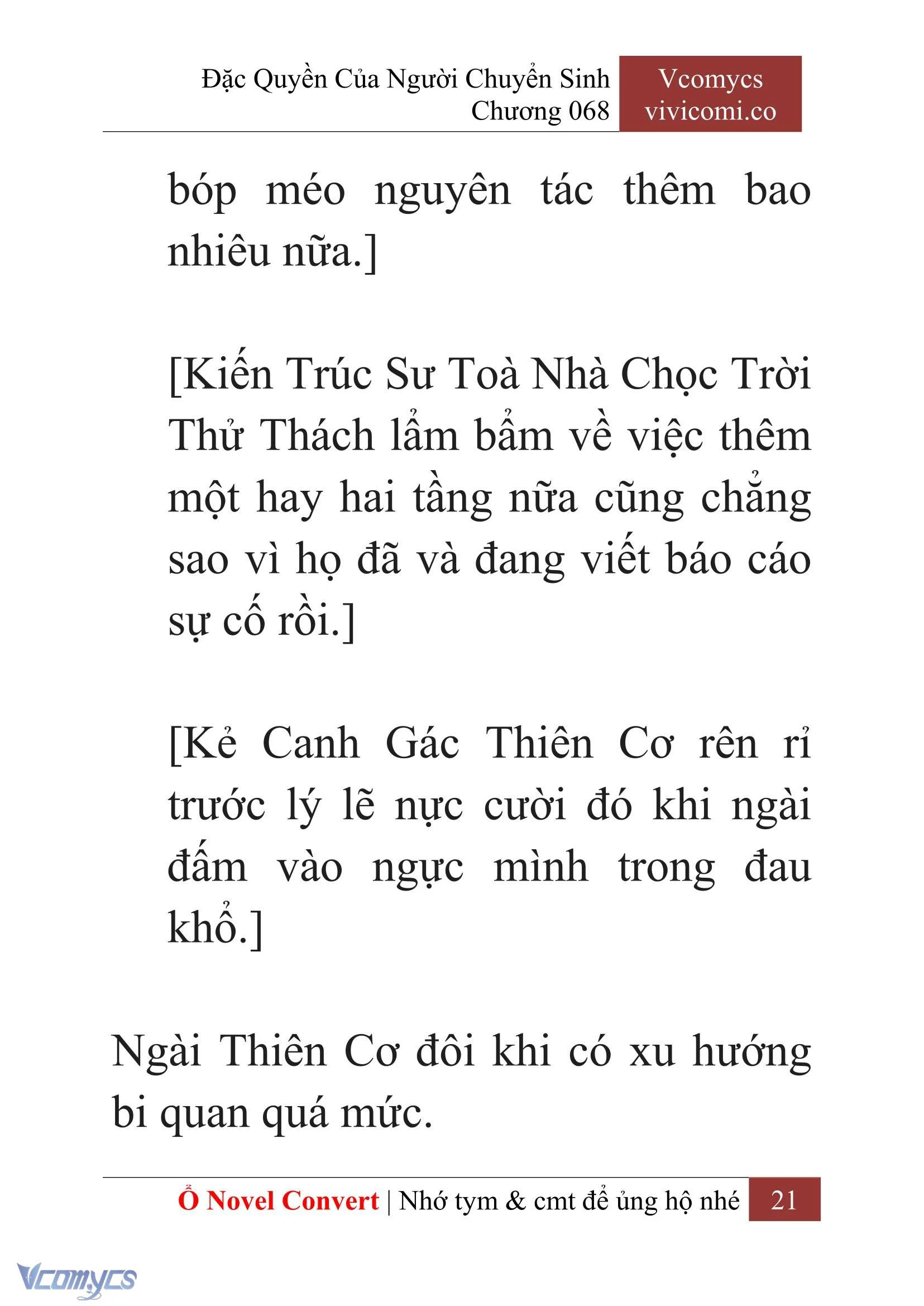 [Novel] Đặc Quyền Của Người Chuyển Sinh Chapter 68 - Trang 24