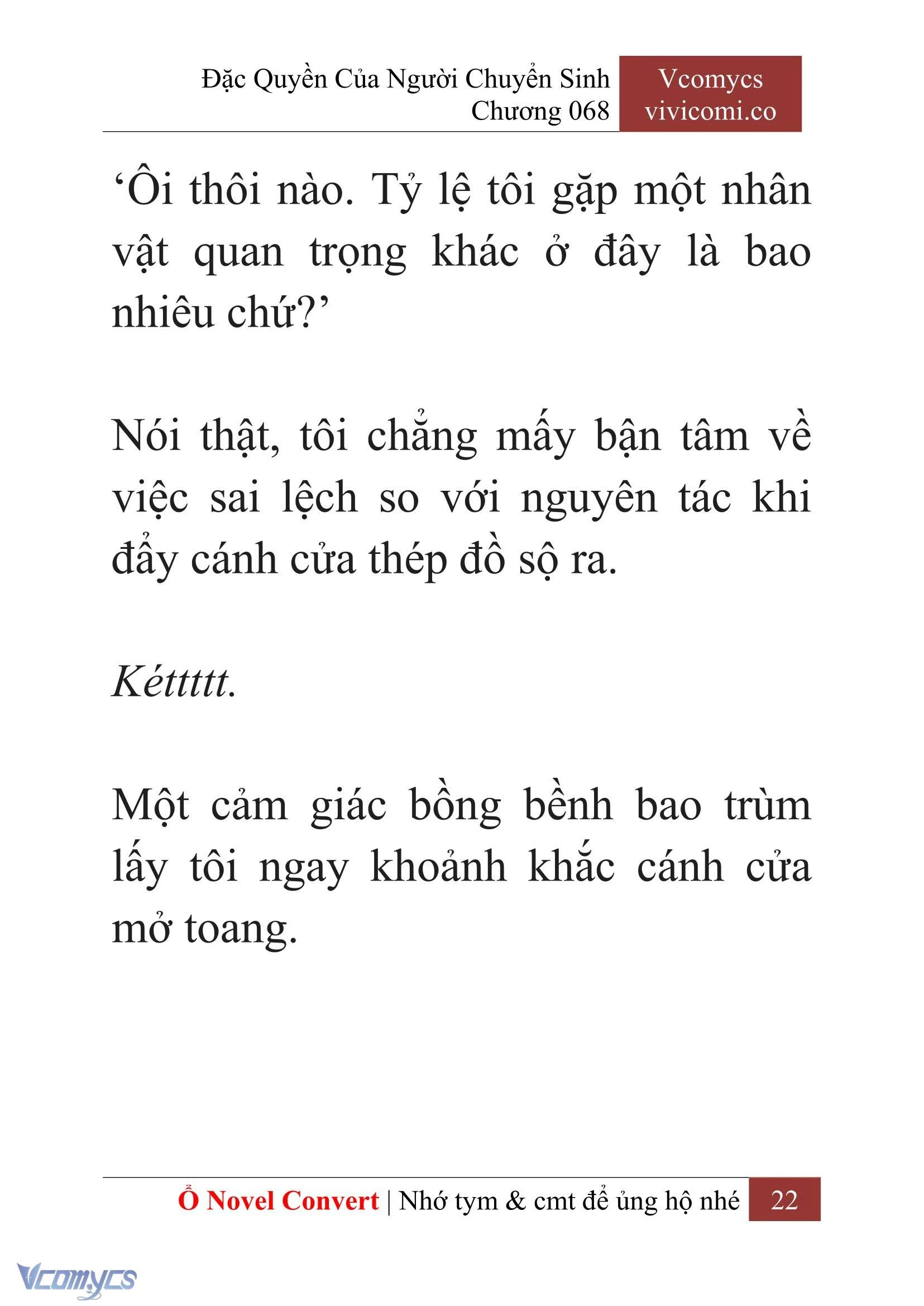 [Novel] Đặc Quyền Của Người Chuyển Sinh Chapter 68 - Trang 25