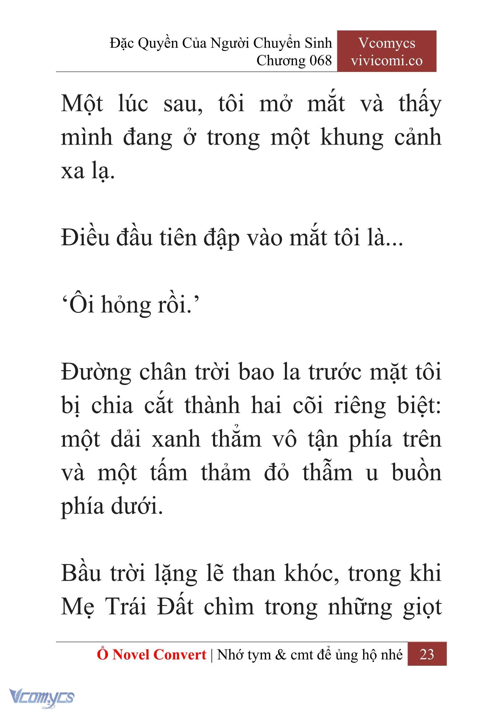 [Novel] Đặc Quyền Của Người Chuyển Sinh Chapter 68 - Trang 26