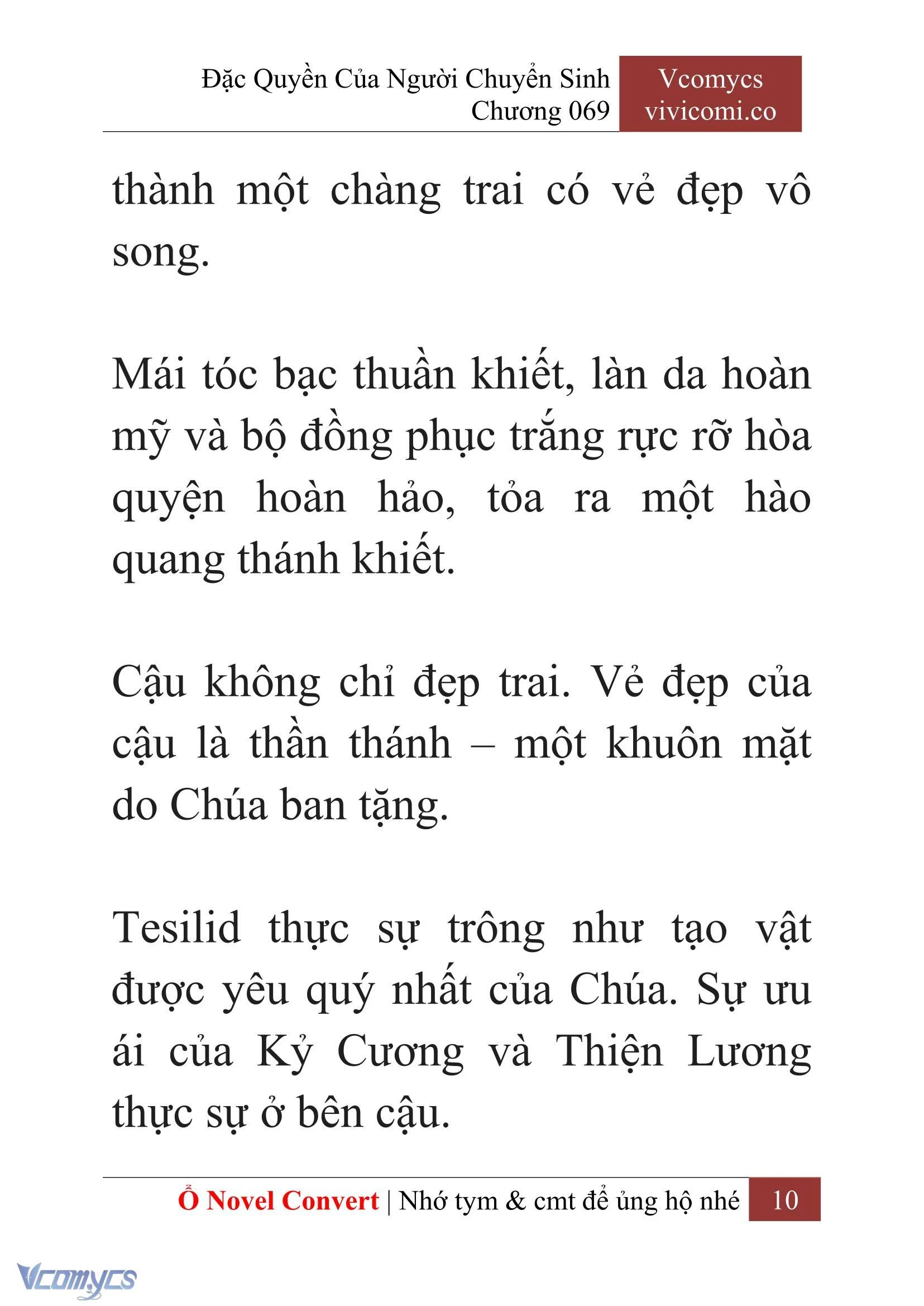 [Novel] Đặc Quyền Của Người Chuyển Sinh Chapter 69 - Trang 13
