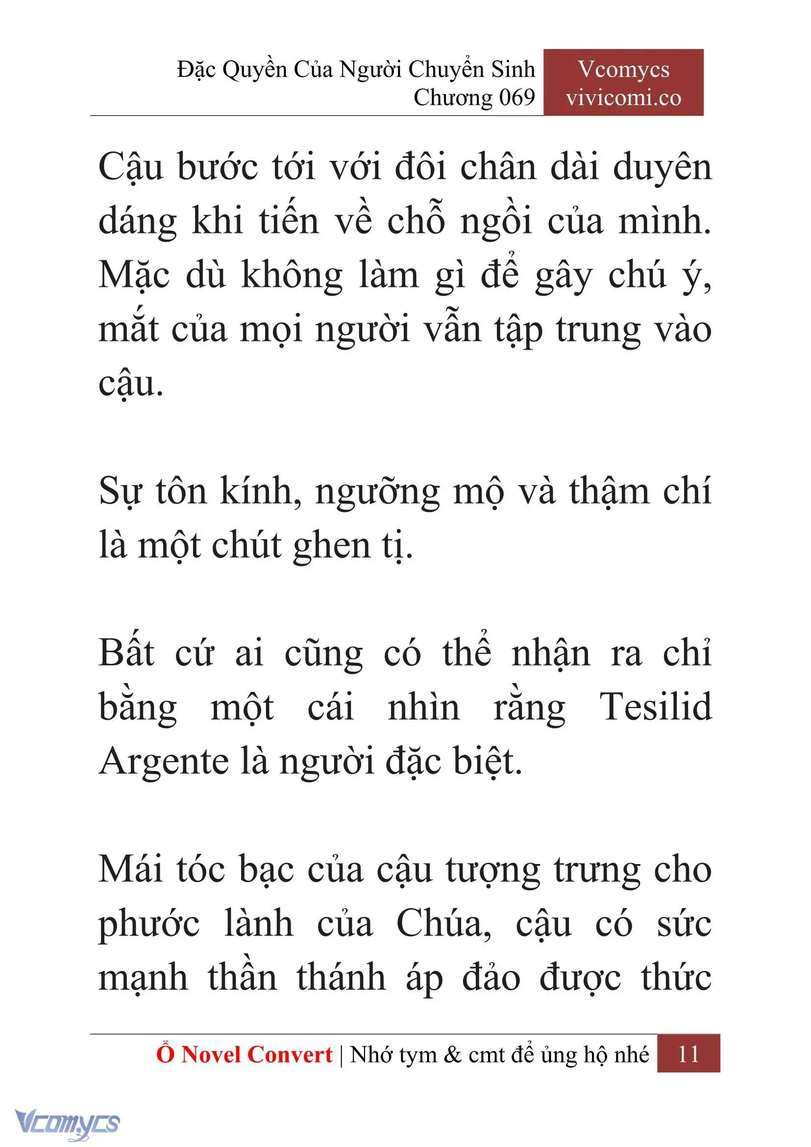 [Novel] Đặc Quyền Của Người Chuyển Sinh Chapter 69 - Trang 14