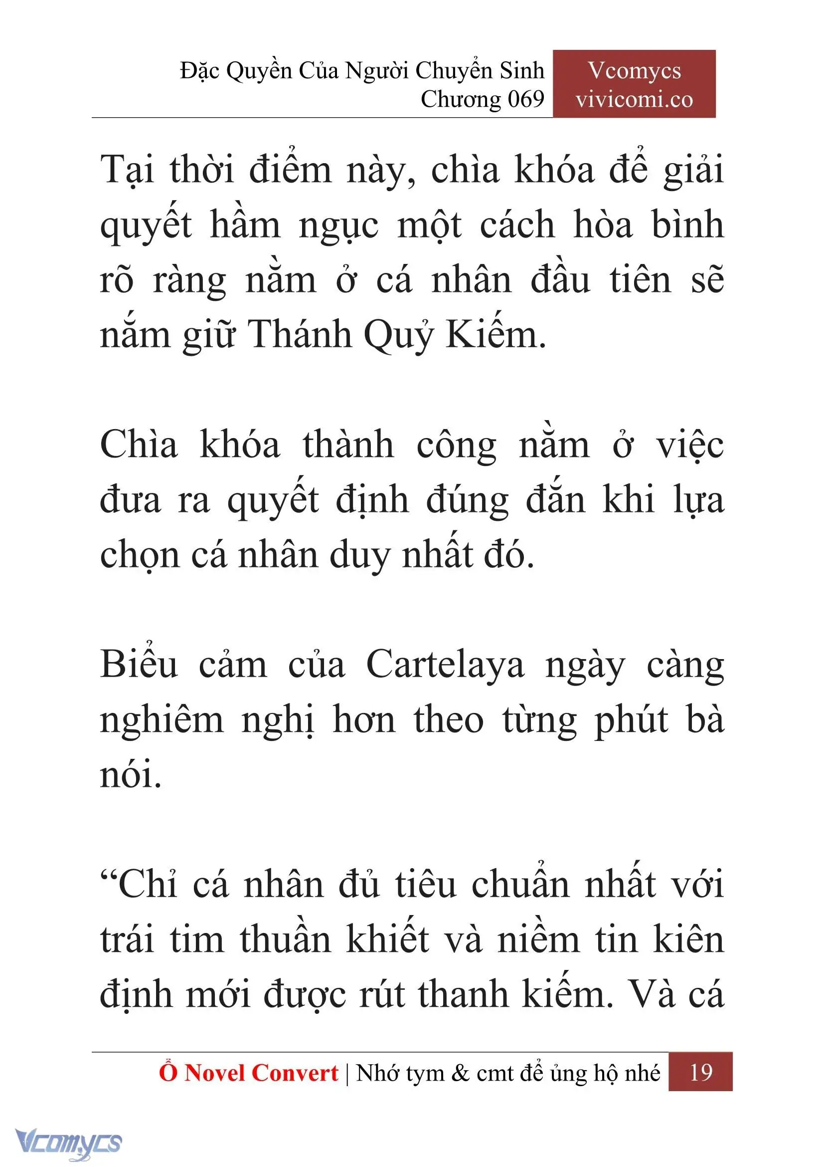 [Novel] Đặc Quyền Của Người Chuyển Sinh Chapter 69 - Trang 22