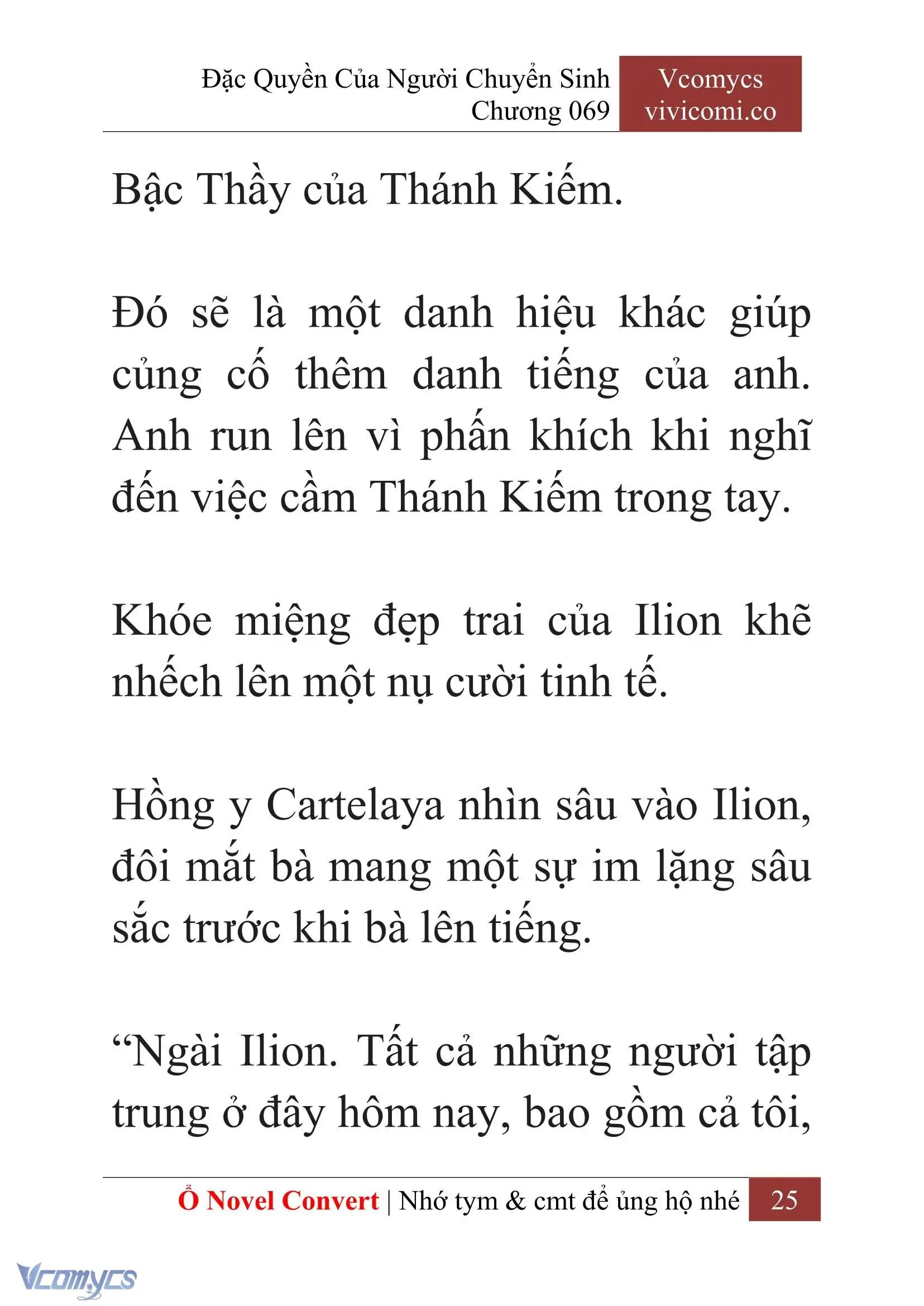 [Novel] Đặc Quyền Của Người Chuyển Sinh Chapter 69 - Trang 28