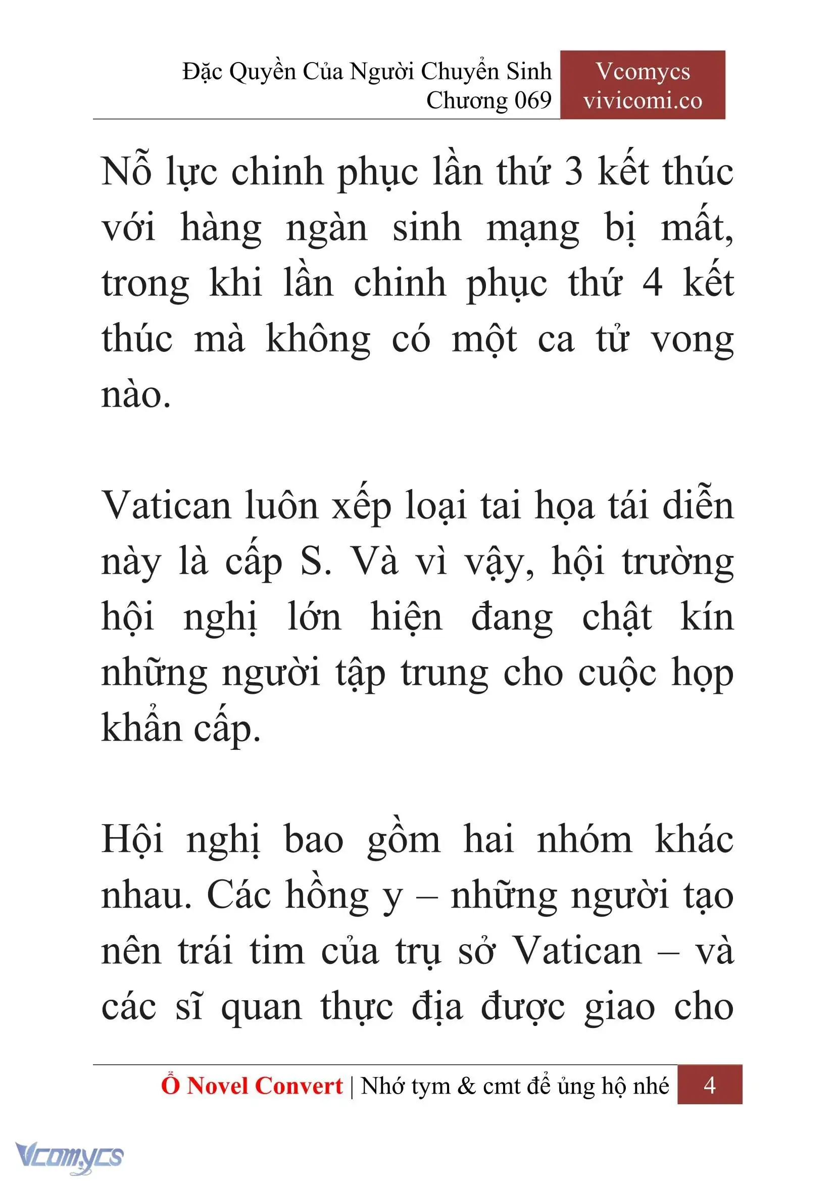 [Novel] Đặc Quyền Của Người Chuyển Sinh Chapter 69 - Trang 7