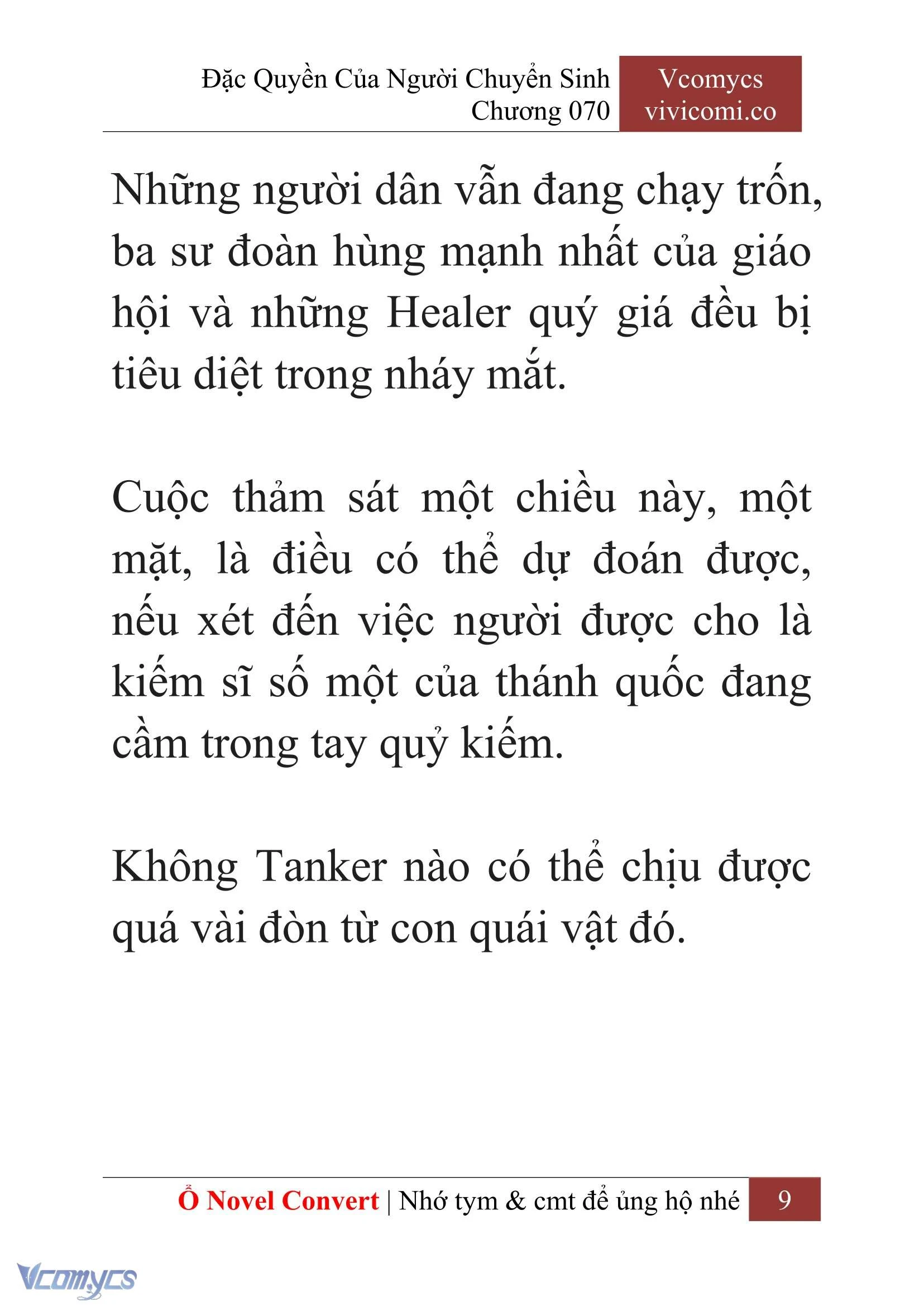 [Novel] Đặc Quyền Của Người Chuyển Sinh Chapter 70 - Trang 12