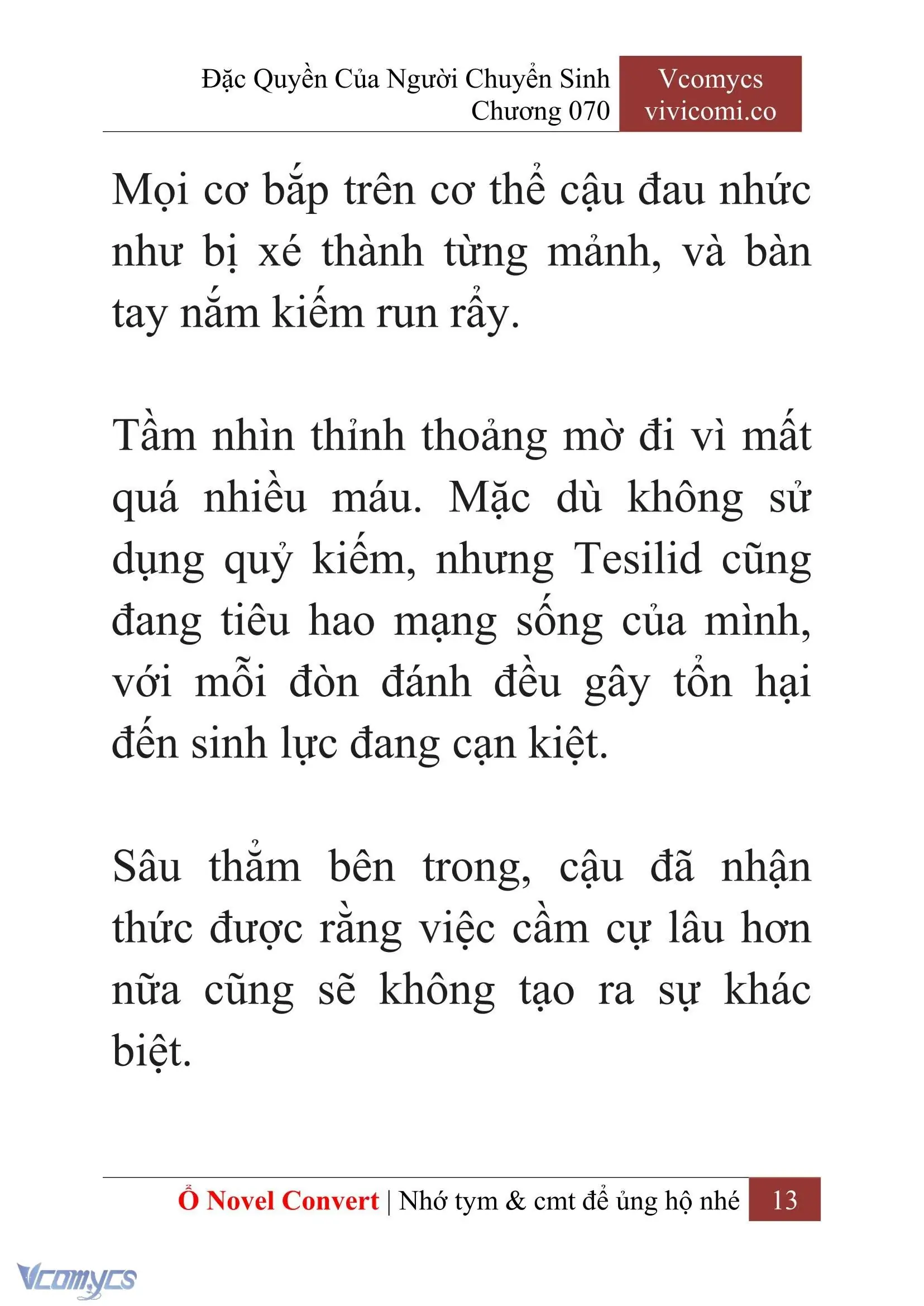 [Novel] Đặc Quyền Của Người Chuyển Sinh Chapter 70 - Trang 16