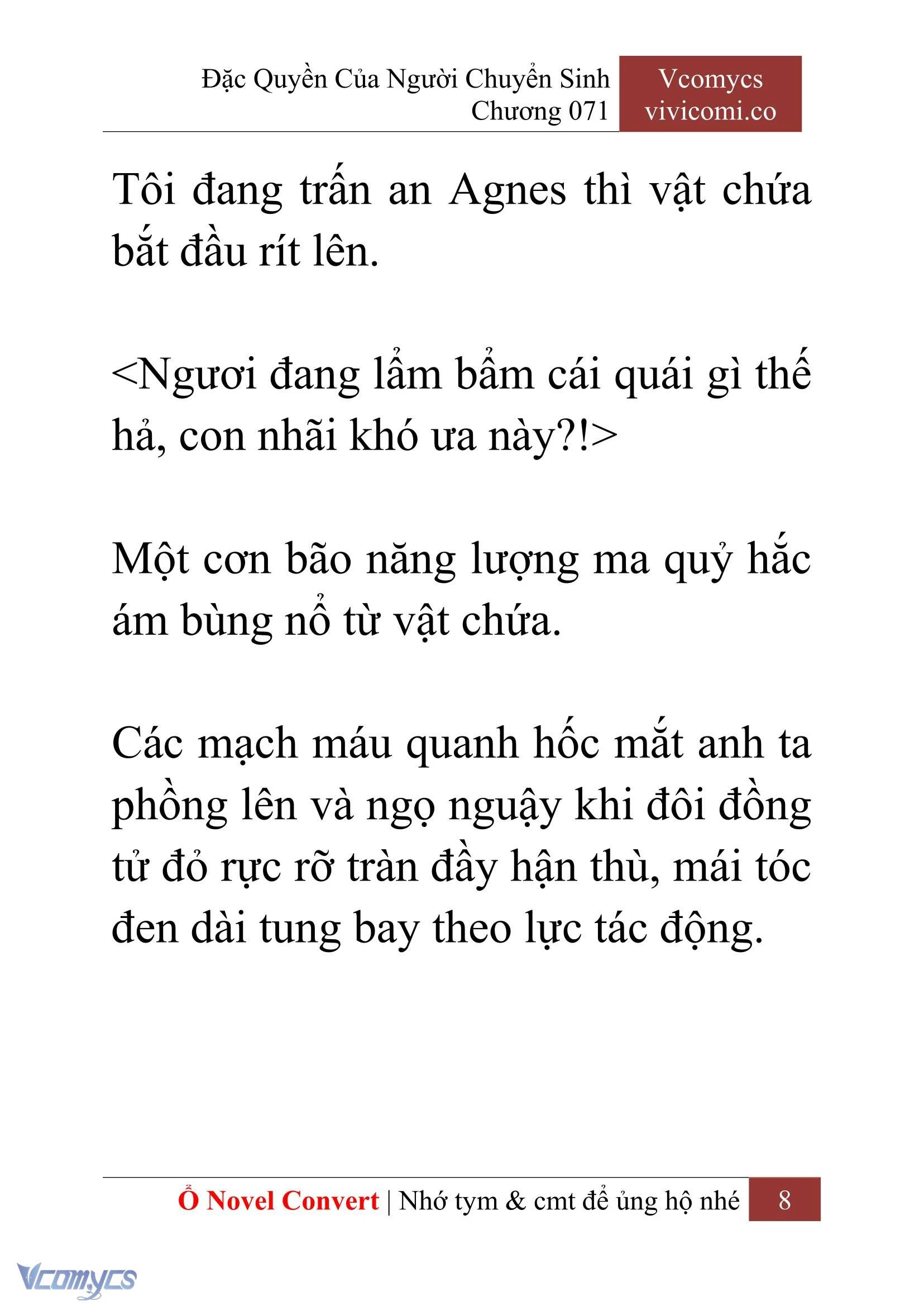 [Novel] Đặc Quyền Của Người Chuyển Sinh Chapter 71 - Trang 11