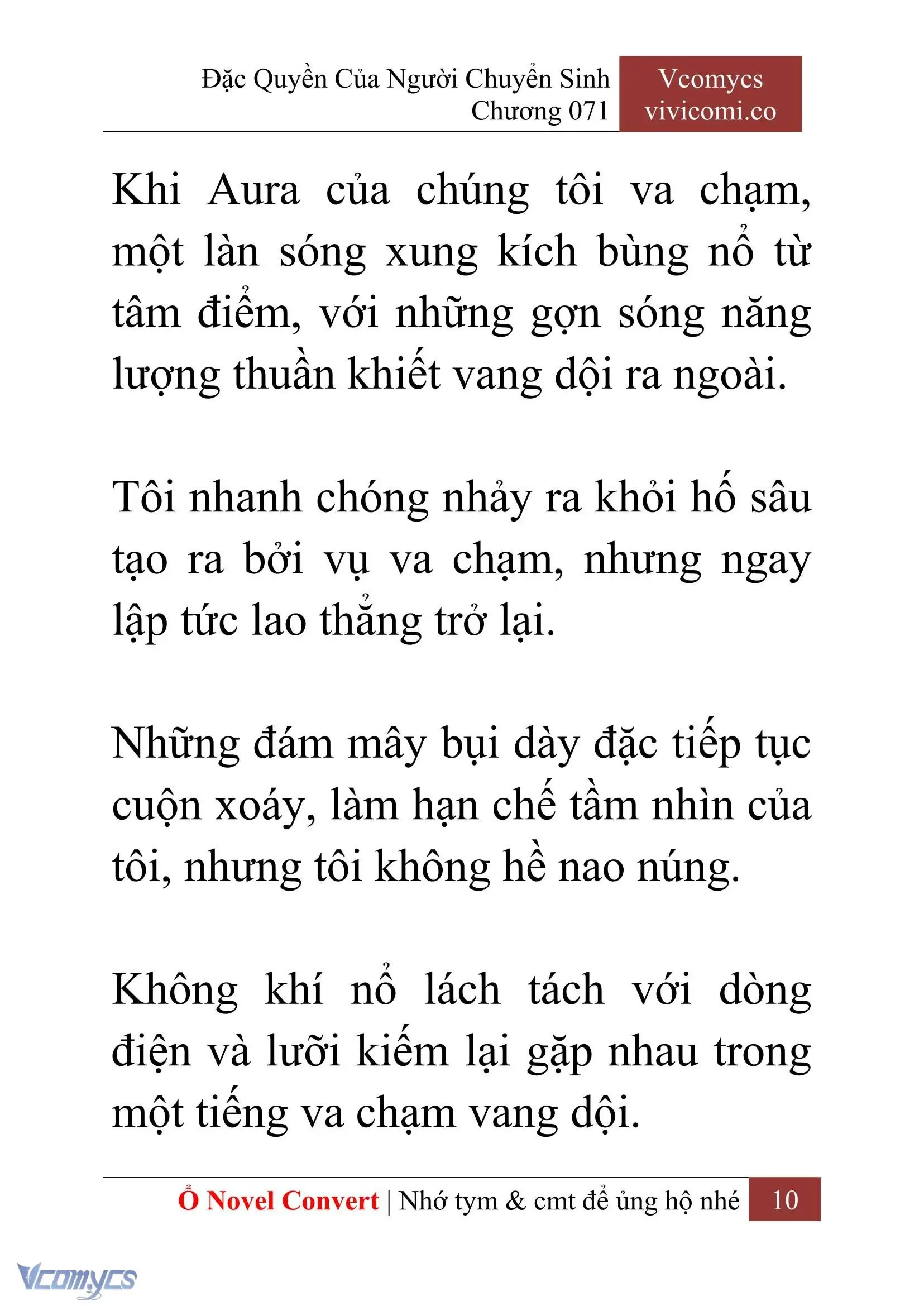 [Novel] Đặc Quyền Của Người Chuyển Sinh Chapter 71 - Trang 13