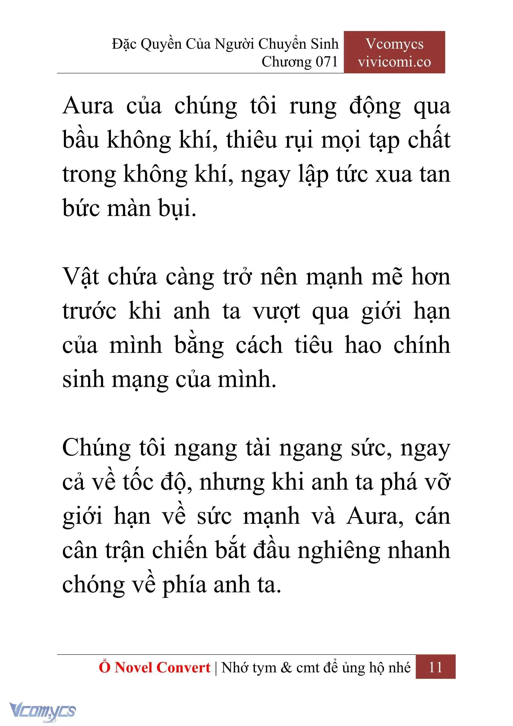 [Novel] Đặc Quyền Của Người Chuyển Sinh Chapter 71 - Trang 14