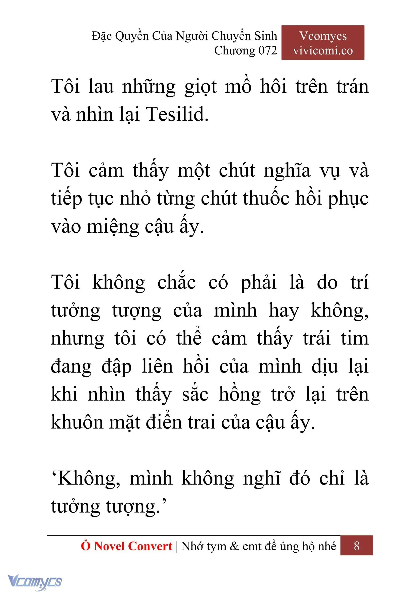 [Novel] Đặc Quyền Của Người Chuyển Sinh Chapter 72 - Trang 11