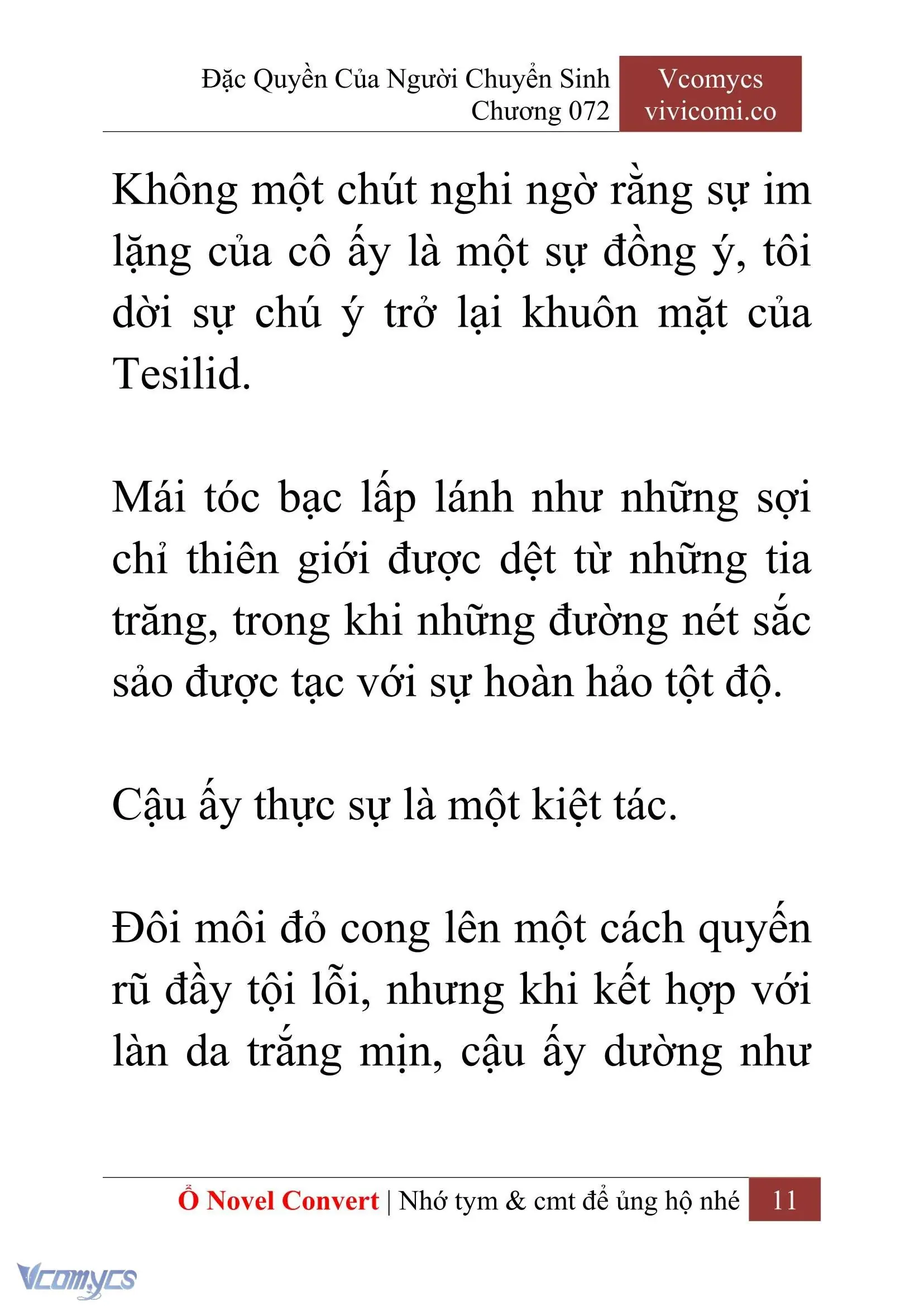 [Novel] Đặc Quyền Của Người Chuyển Sinh Chapter 72 - Trang 14