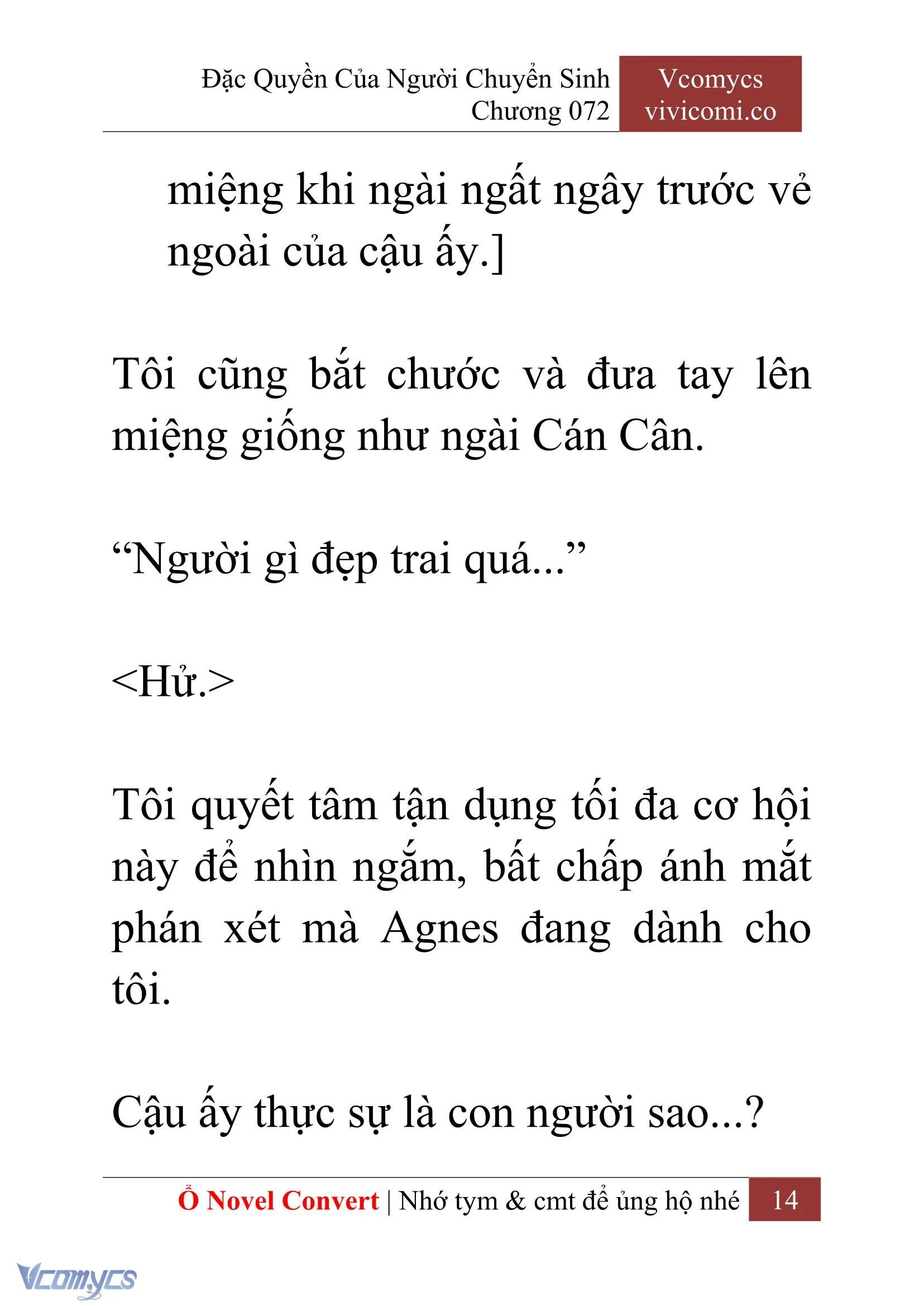 [Novel] Đặc Quyền Của Người Chuyển Sinh Chapter 72 - Trang 17