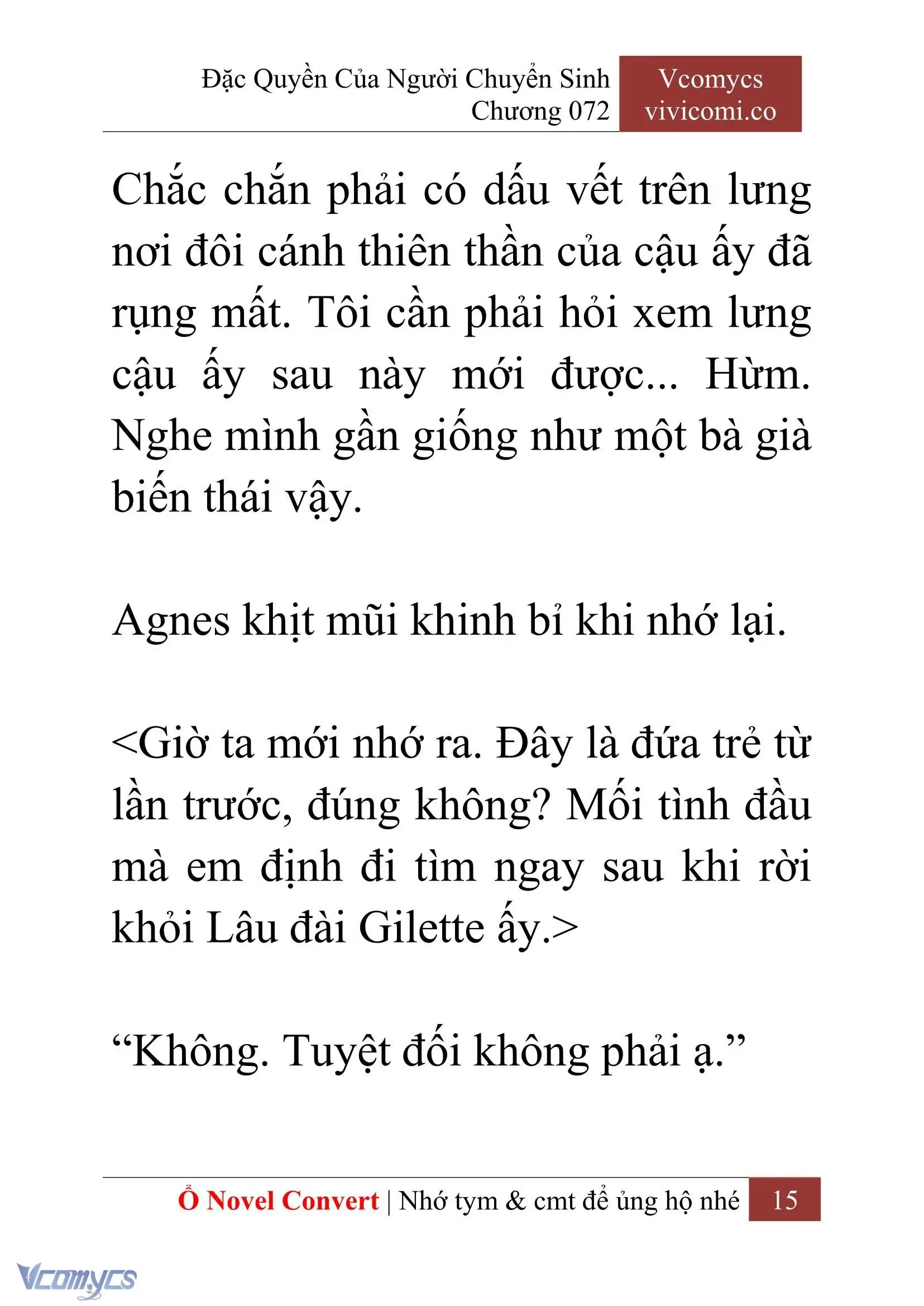[Novel] Đặc Quyền Của Người Chuyển Sinh Chapter 72 - Trang 18