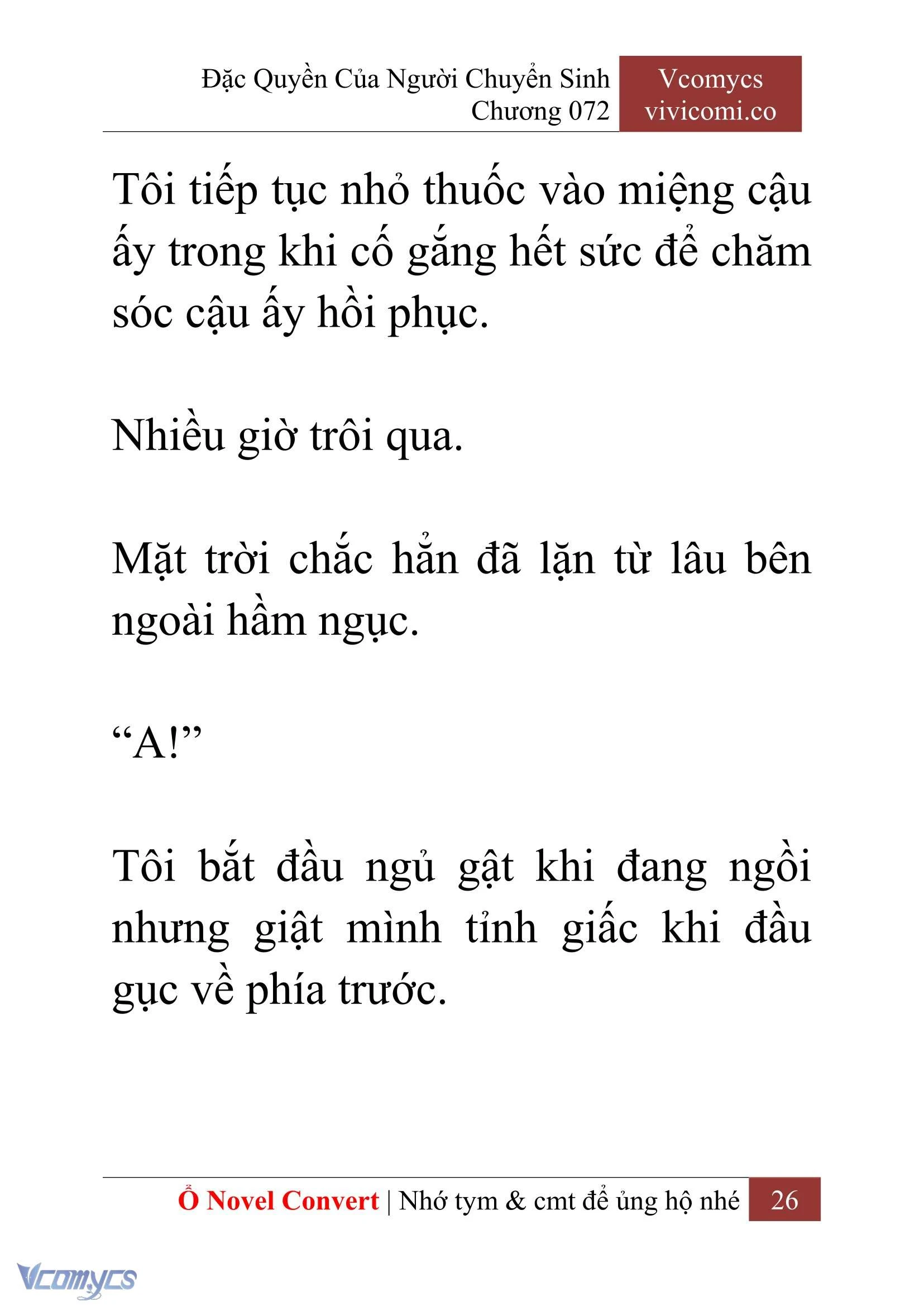 [Novel] Đặc Quyền Của Người Chuyển Sinh Chapter 72 - Trang 29