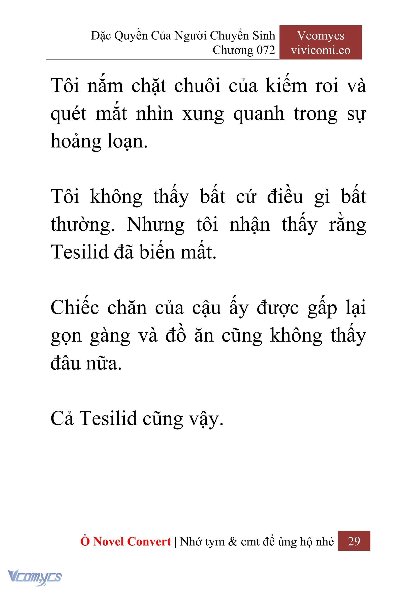 [Novel] Đặc Quyền Của Người Chuyển Sinh Chapter 72 - Trang 32