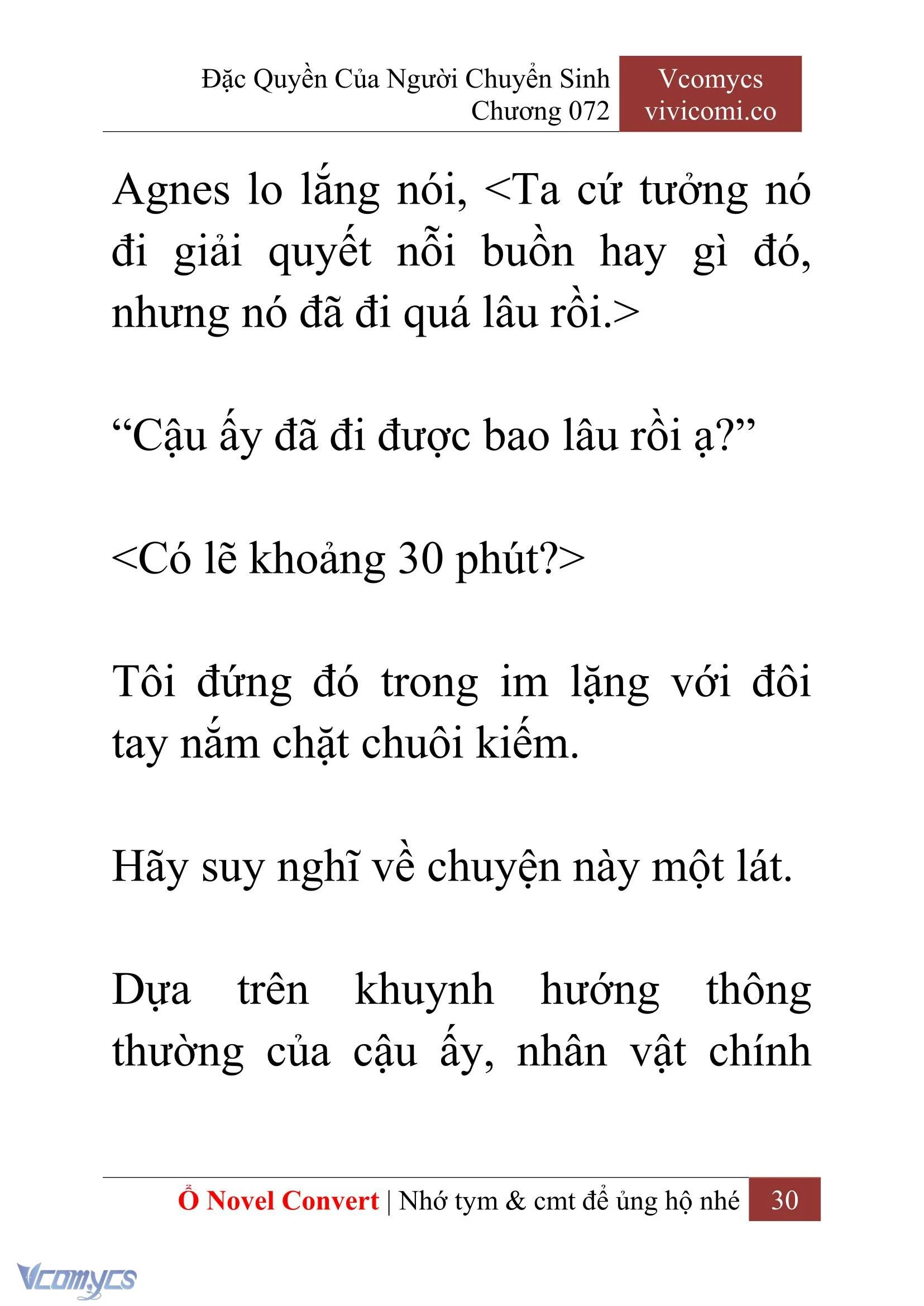[Novel] Đặc Quyền Của Người Chuyển Sinh Chapter 72 - Trang 33