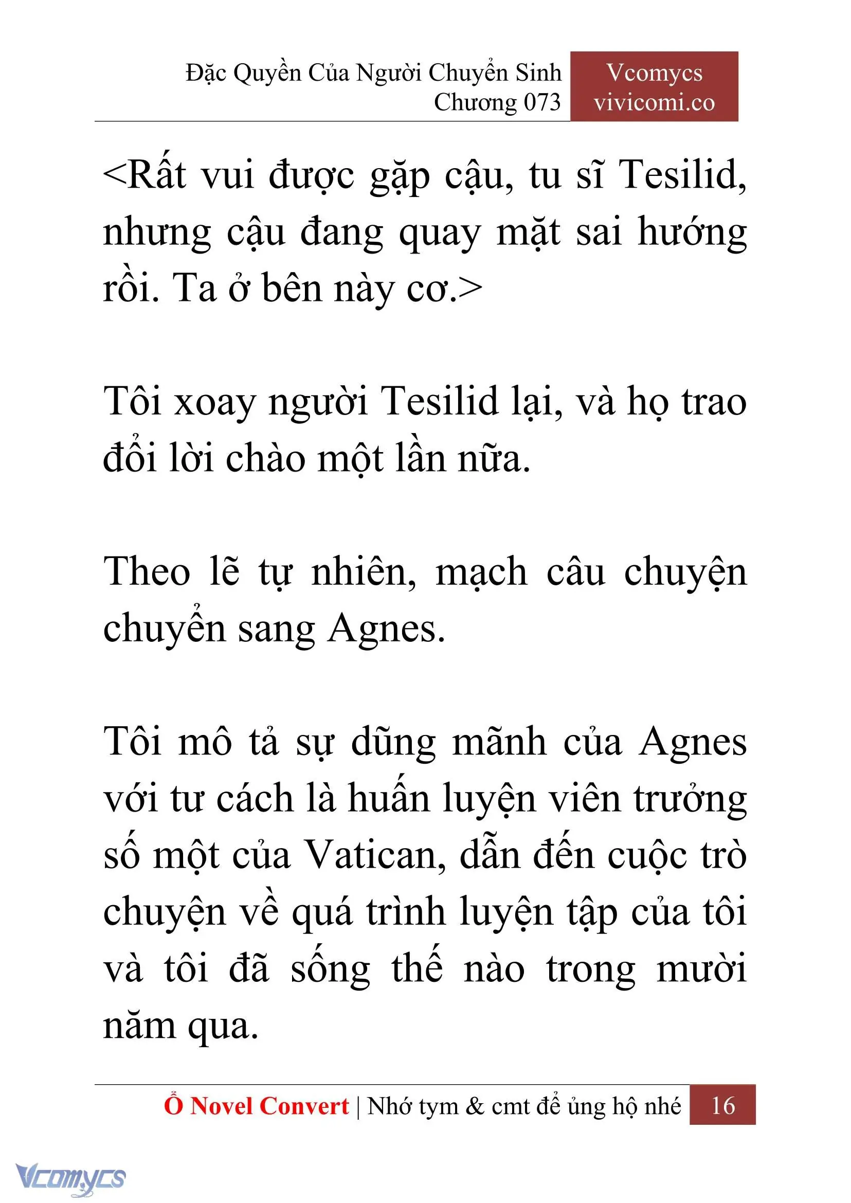 [Novel] Đặc Quyền Của Người Chuyển Sinh Chapter 73 - Trang 19