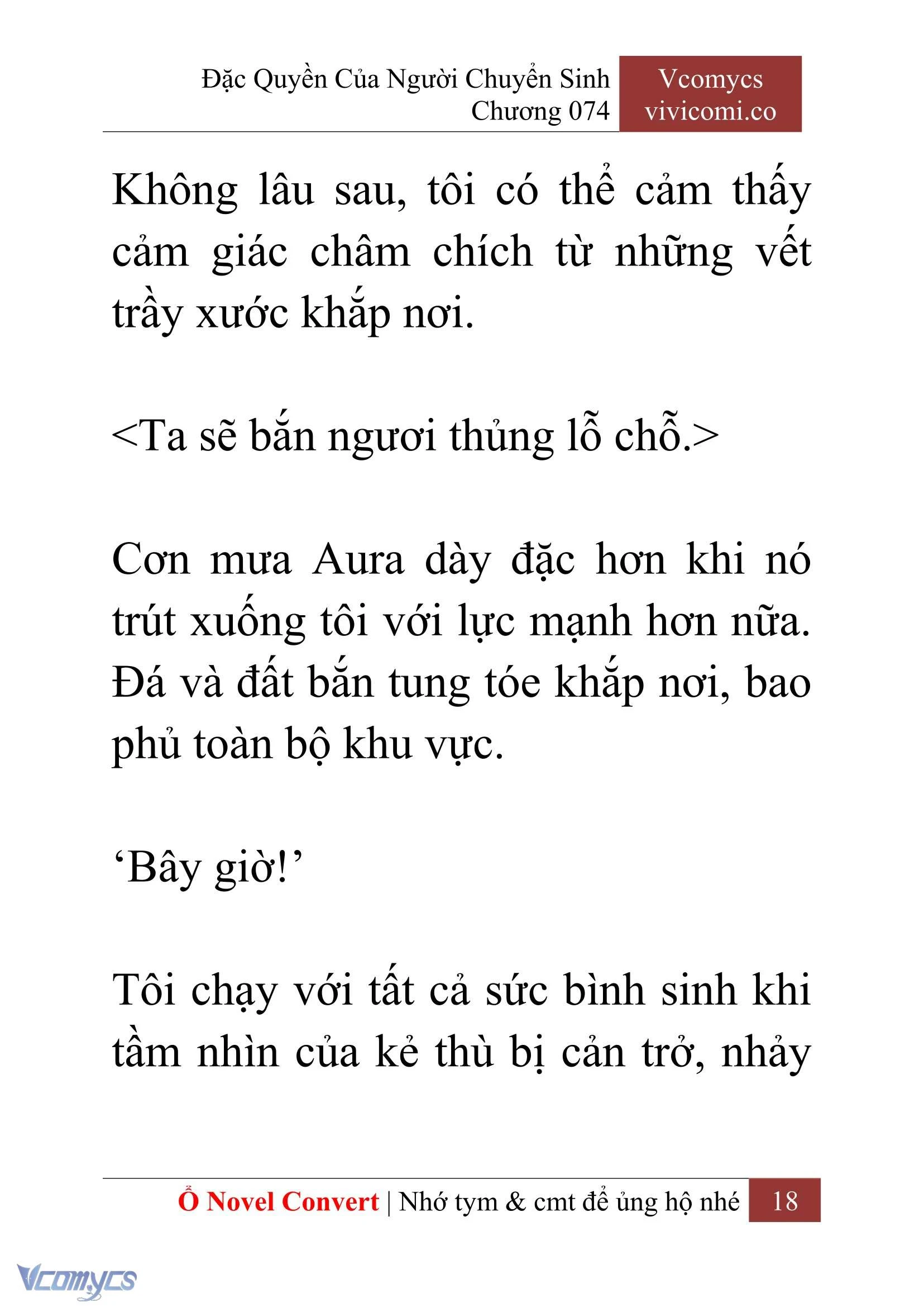 [Novel] Đặc Quyền Của Người Chuyển Sinh Chapter 74 - Trang 21