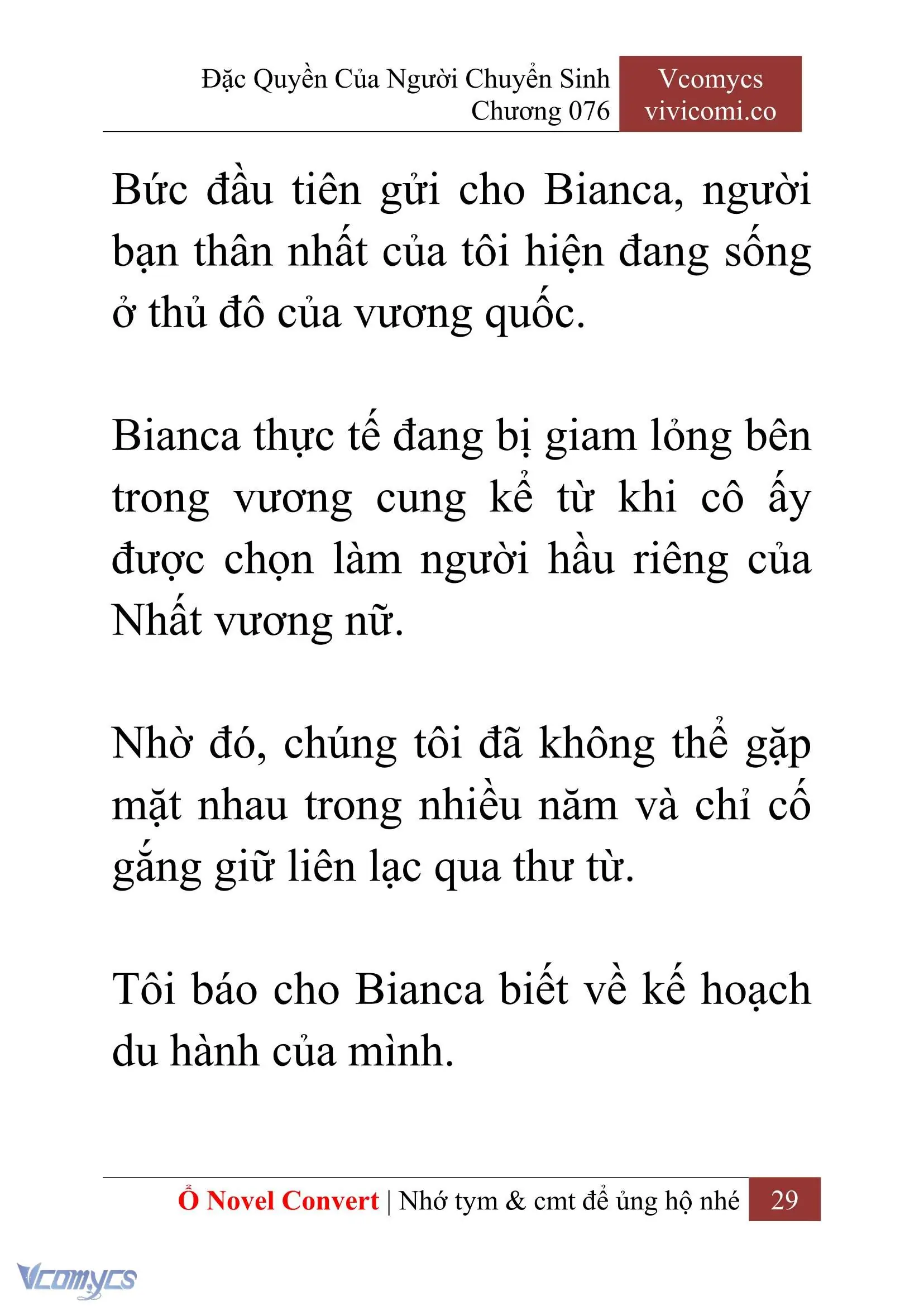 [Novel] Đặc Quyền Của Người Chuyển Sinh Chapter 76 - Trang 32