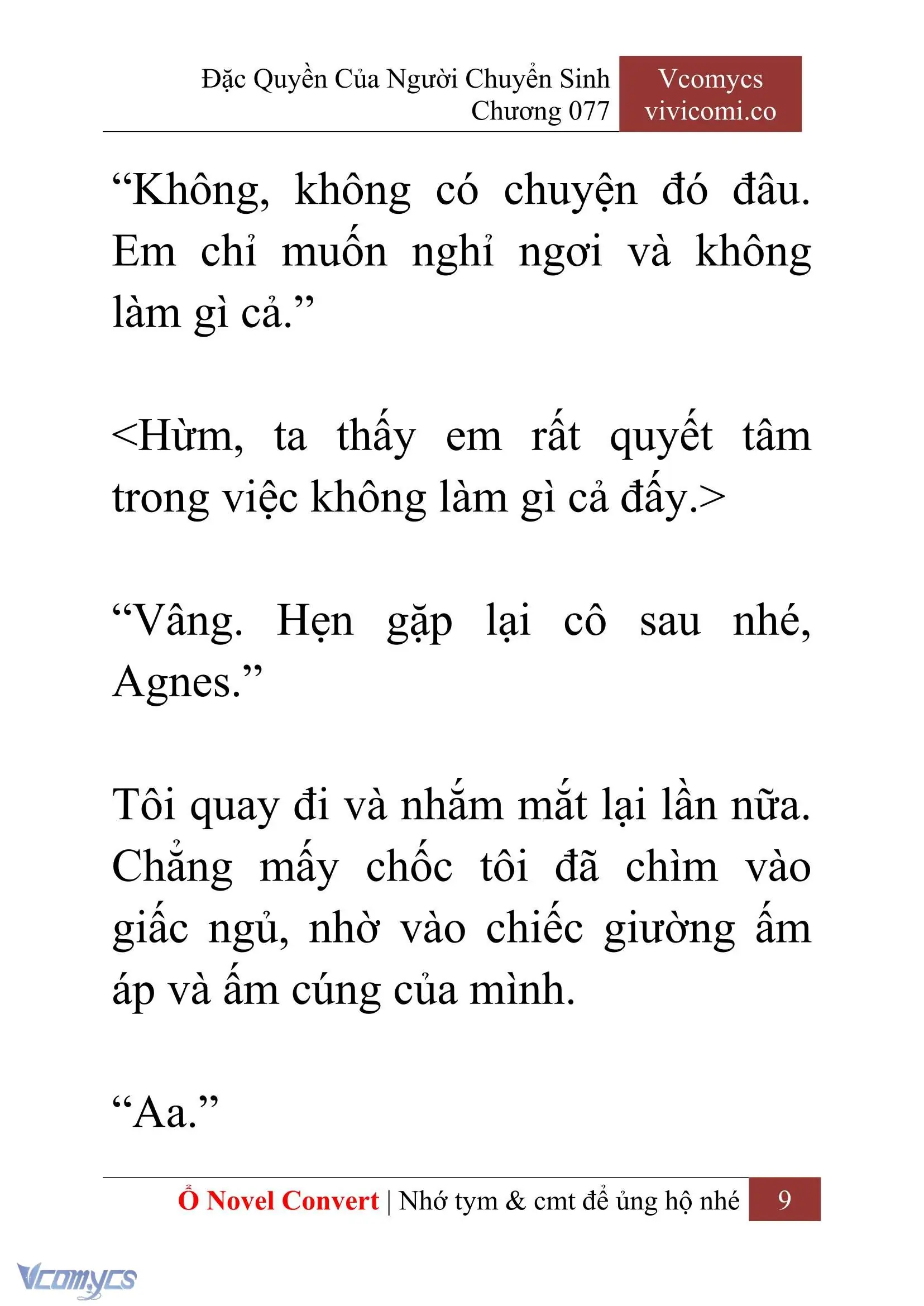 [Novel] Đặc Quyền Của Người Chuyển Sinh Chapter 77 - Trang 12