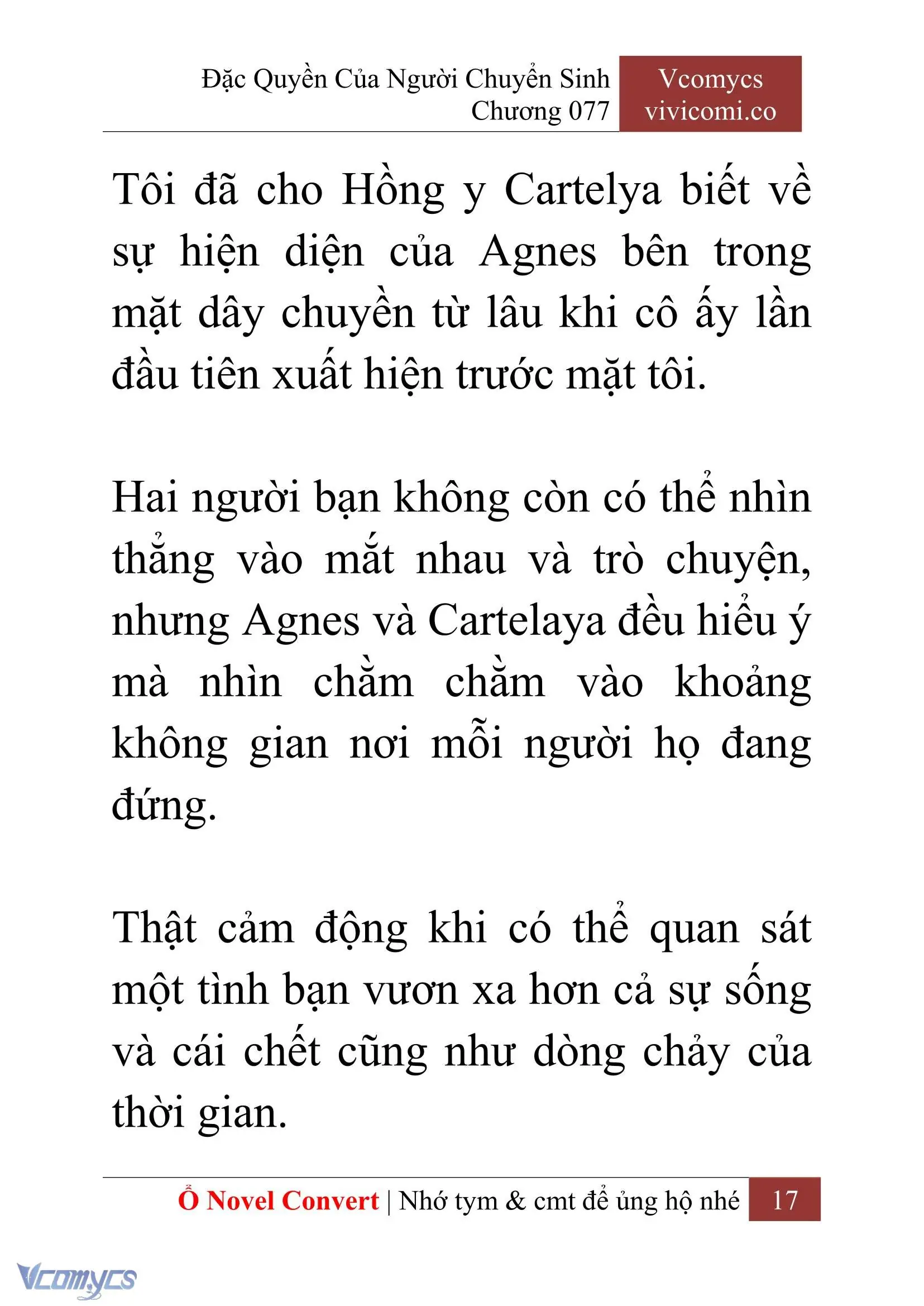 [Novel] Đặc Quyền Của Người Chuyển Sinh Chapter 77 - Trang 20