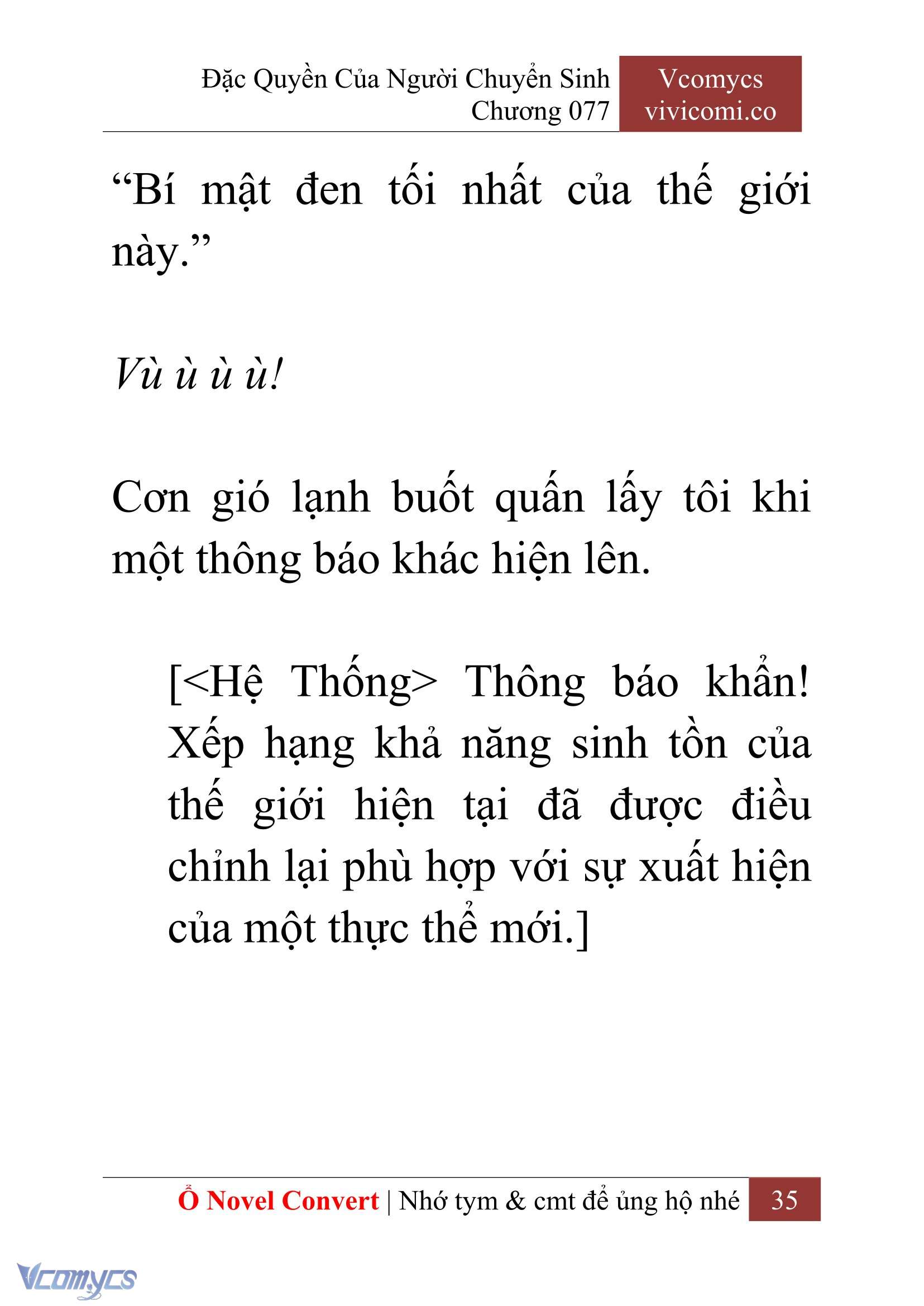 [Novel] Đặc Quyền Của Người Chuyển Sinh Chapter 77 - Trang 38