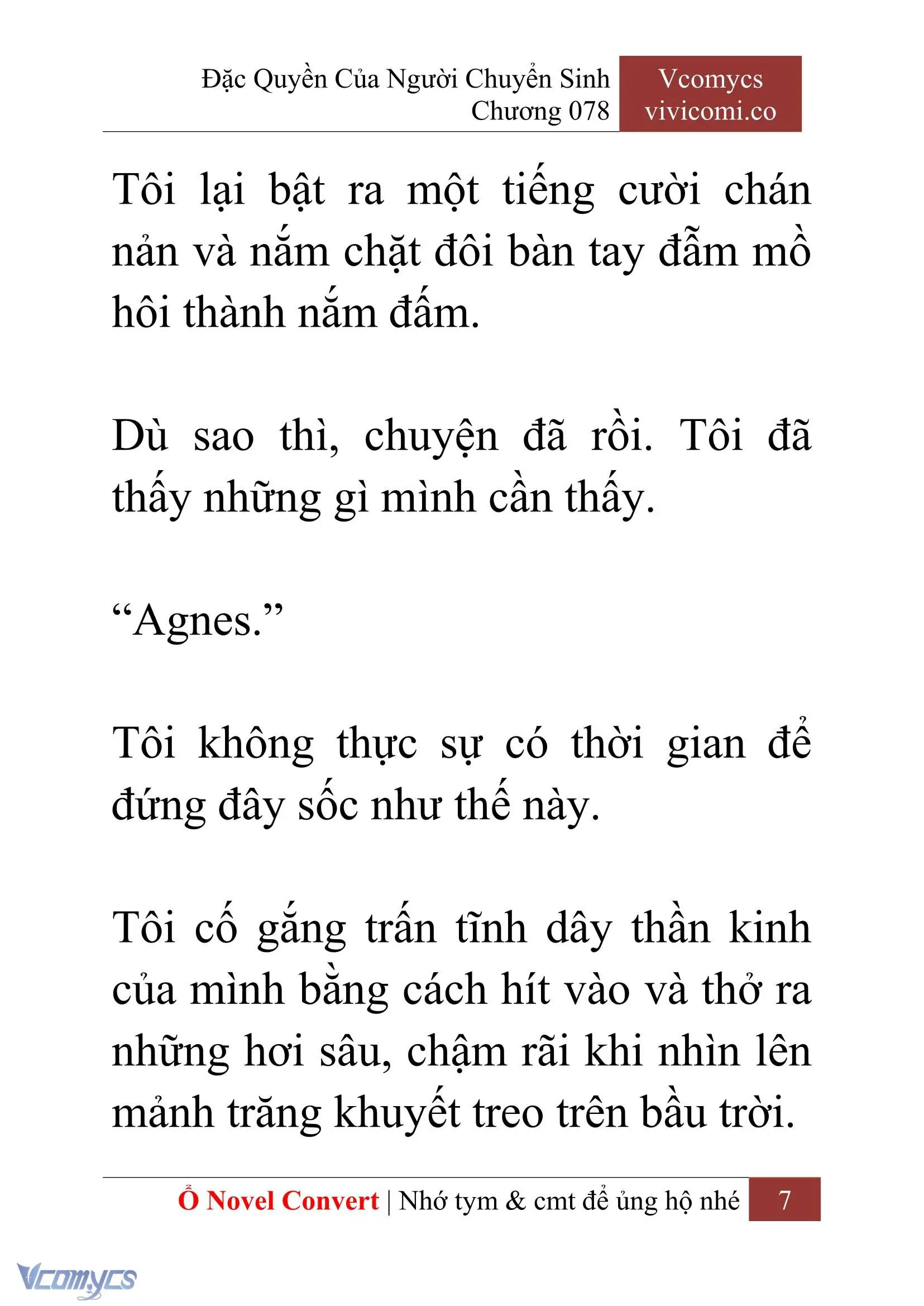 [Novel] Đặc Quyền Của Người Chuyển Sinh Chapter 78 - Trang 10