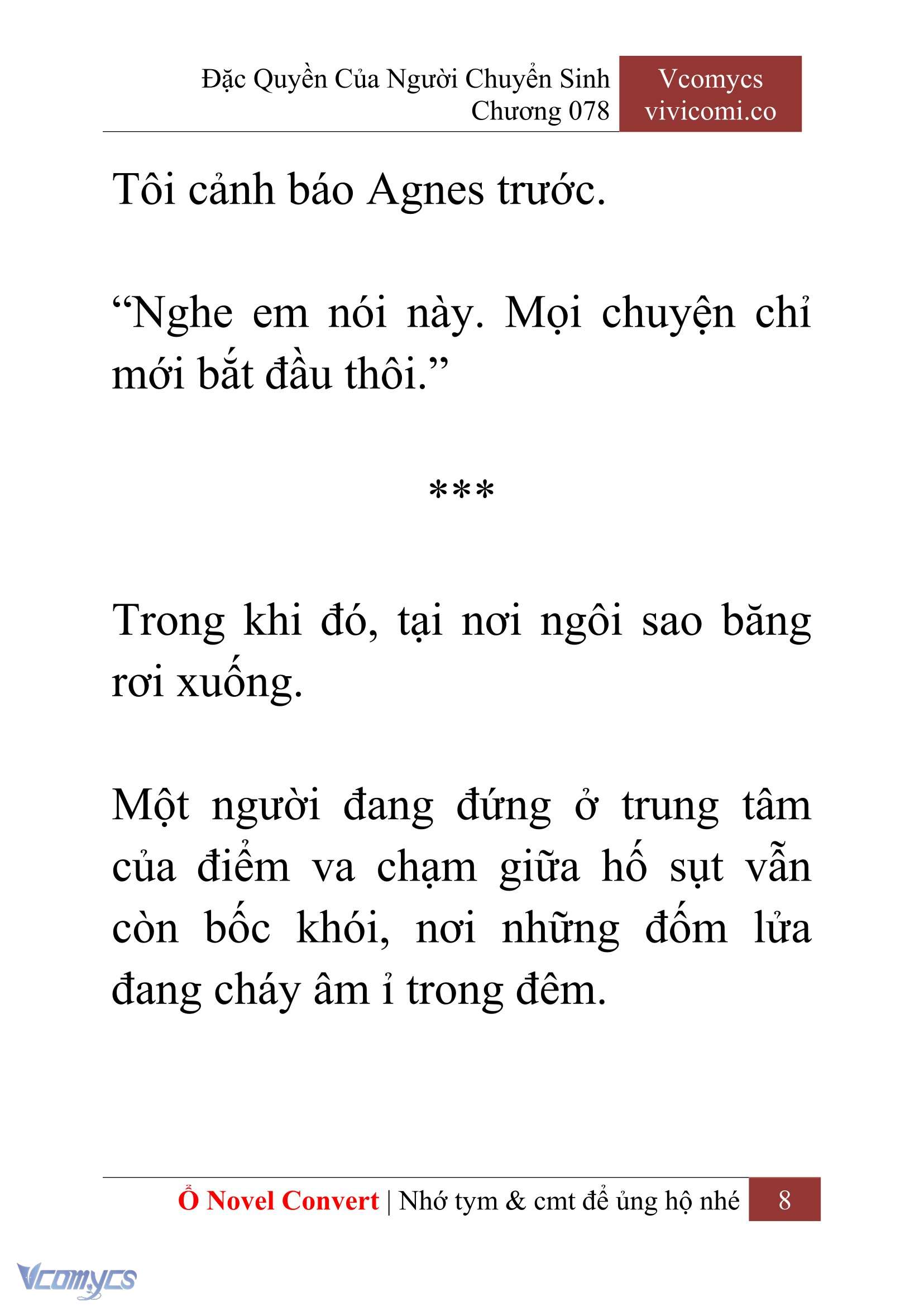 [Novel] Đặc Quyền Của Người Chuyển Sinh Chapter 78 - Trang 11