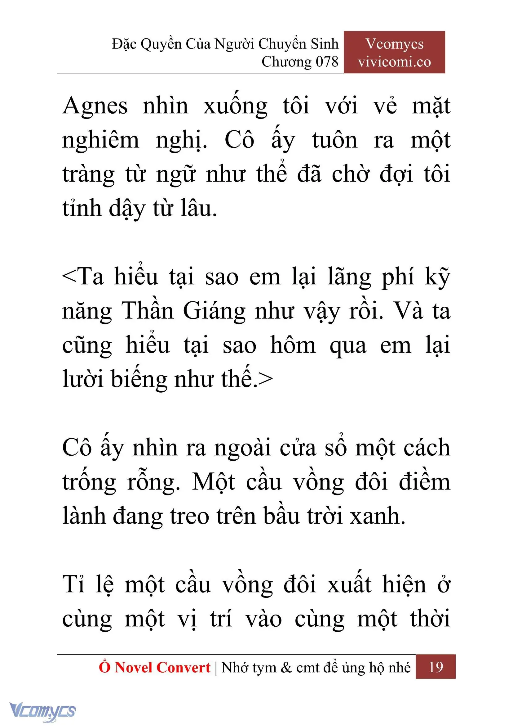 [Novel] Đặc Quyền Của Người Chuyển Sinh Chapter 78 - Trang 22