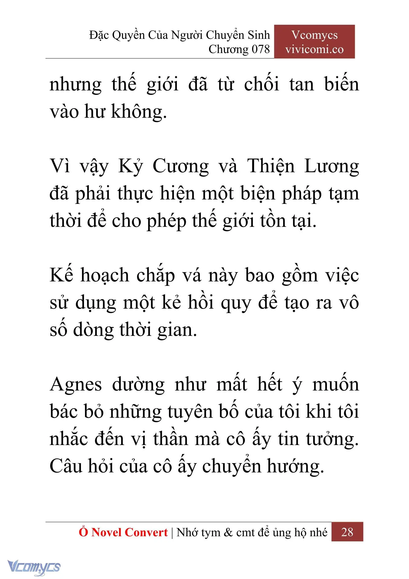 [Novel] Đặc Quyền Của Người Chuyển Sinh Chapter 78 - Trang 31