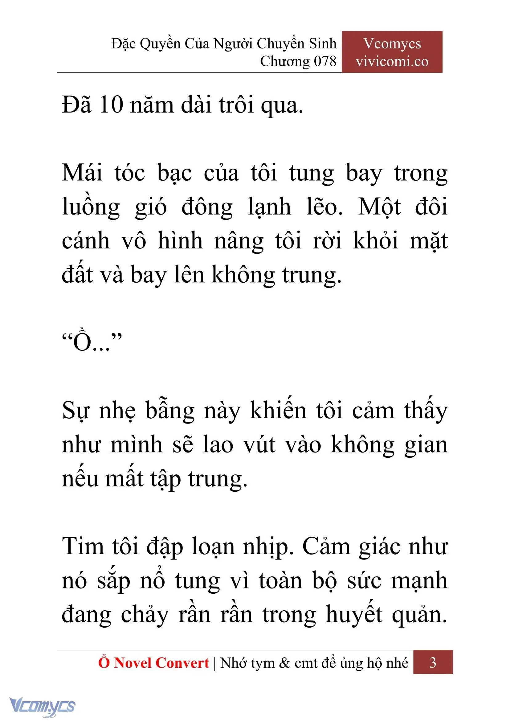 [Novel] Đặc Quyền Của Người Chuyển Sinh Chapter 78 - Trang 6