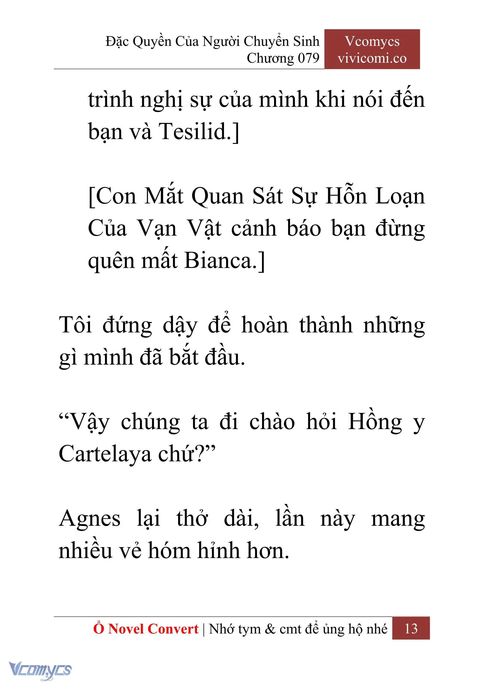 [Novel] Đặc Quyền Của Người Chuyển Sinh Chapter 79 - Trang 16