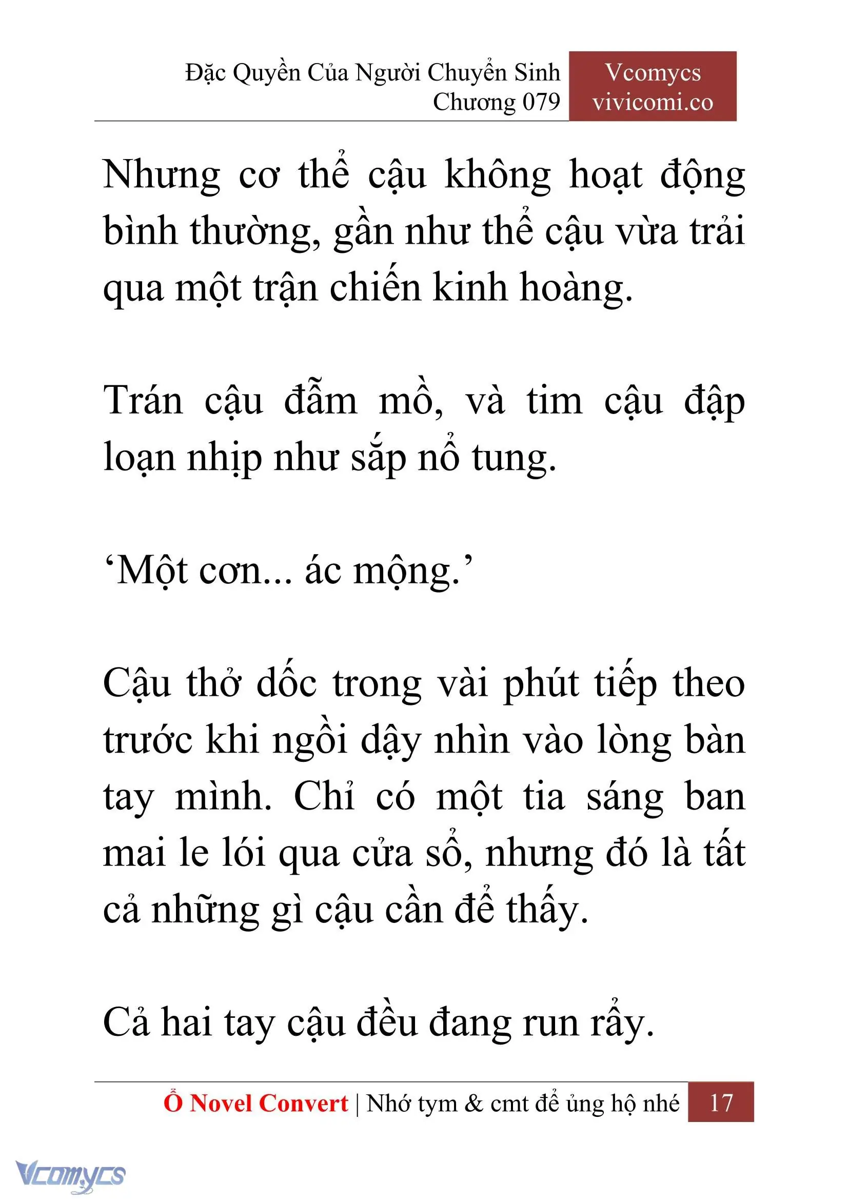 [Novel] Đặc Quyền Của Người Chuyển Sinh Chapter 79 - Trang 20