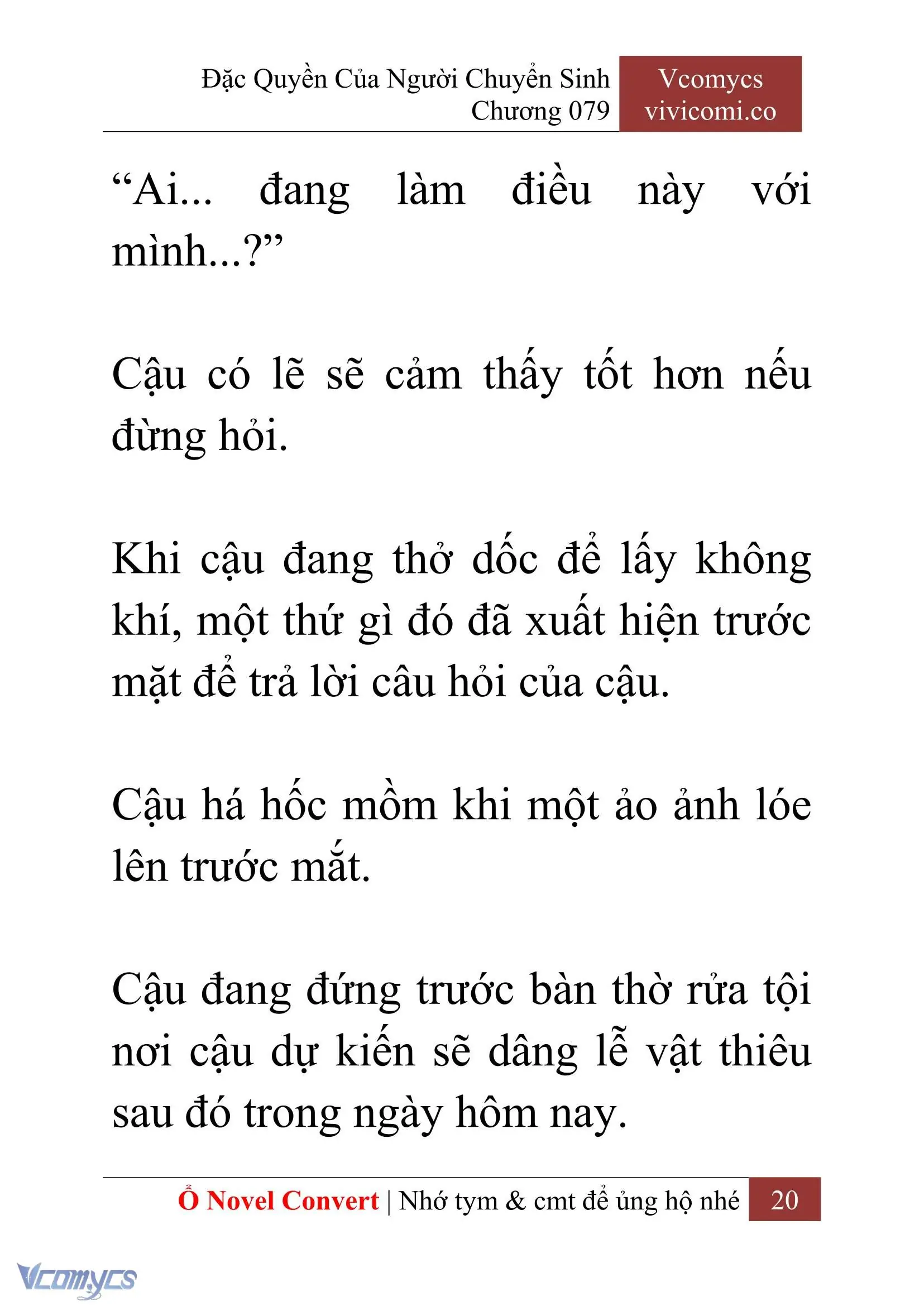 [Novel] Đặc Quyền Của Người Chuyển Sinh Chapter 79 - Trang 23