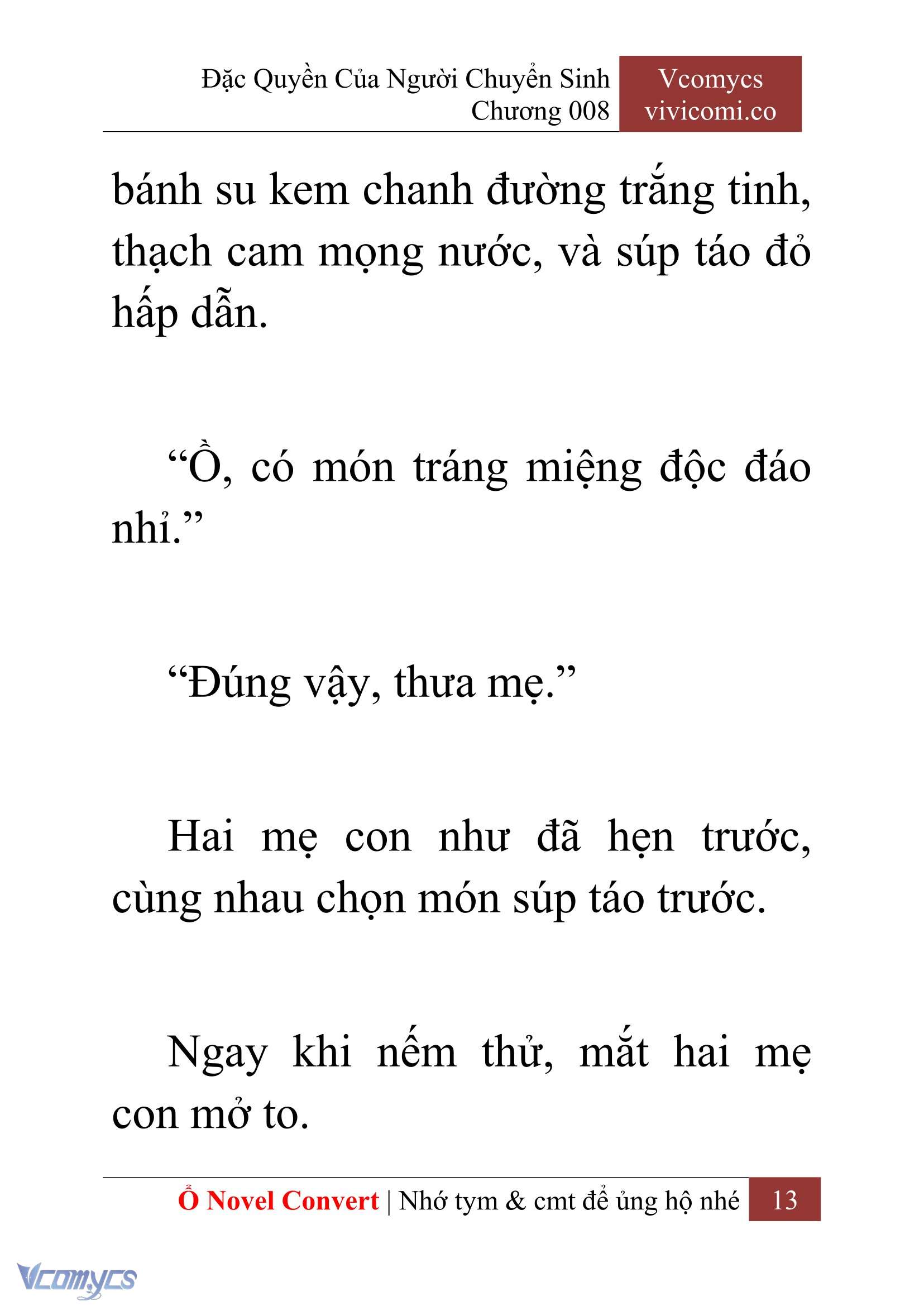 [Novel] Đặc Quyền Của Người Chuyển Sinh Chapter 8 - Trang 16